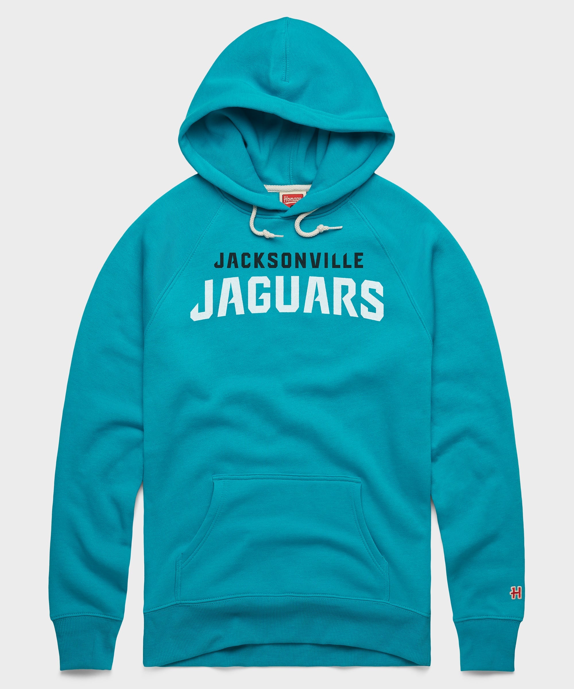 Jacksonville Jaguars Wordmark '13 Hoodie Teal