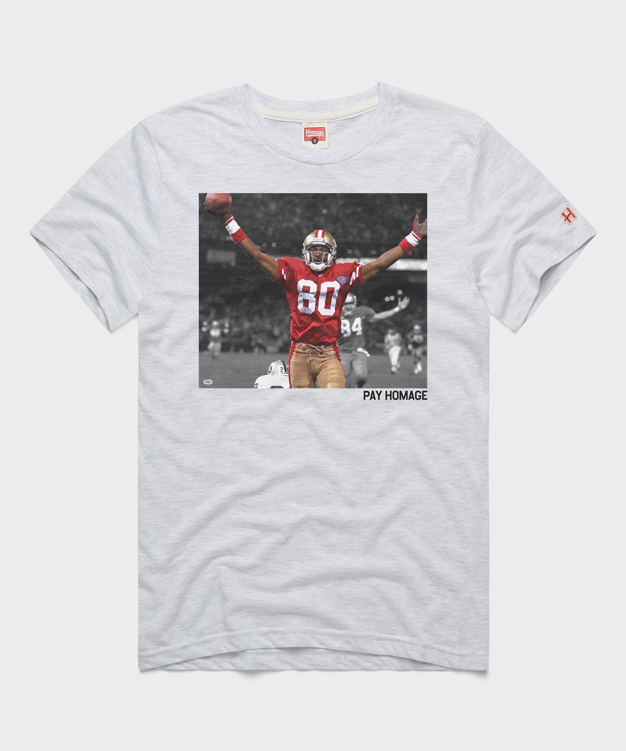 Jerry Rice Pay Homage