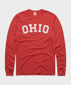 Jesse Owens Block Ohio Long Sleeve Tee