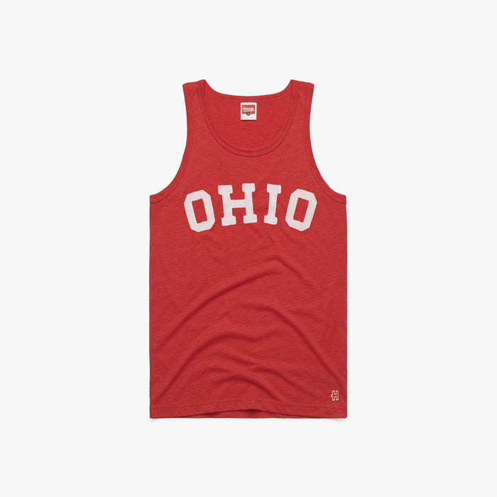 Jesse Owens Block Ohio Tank Top