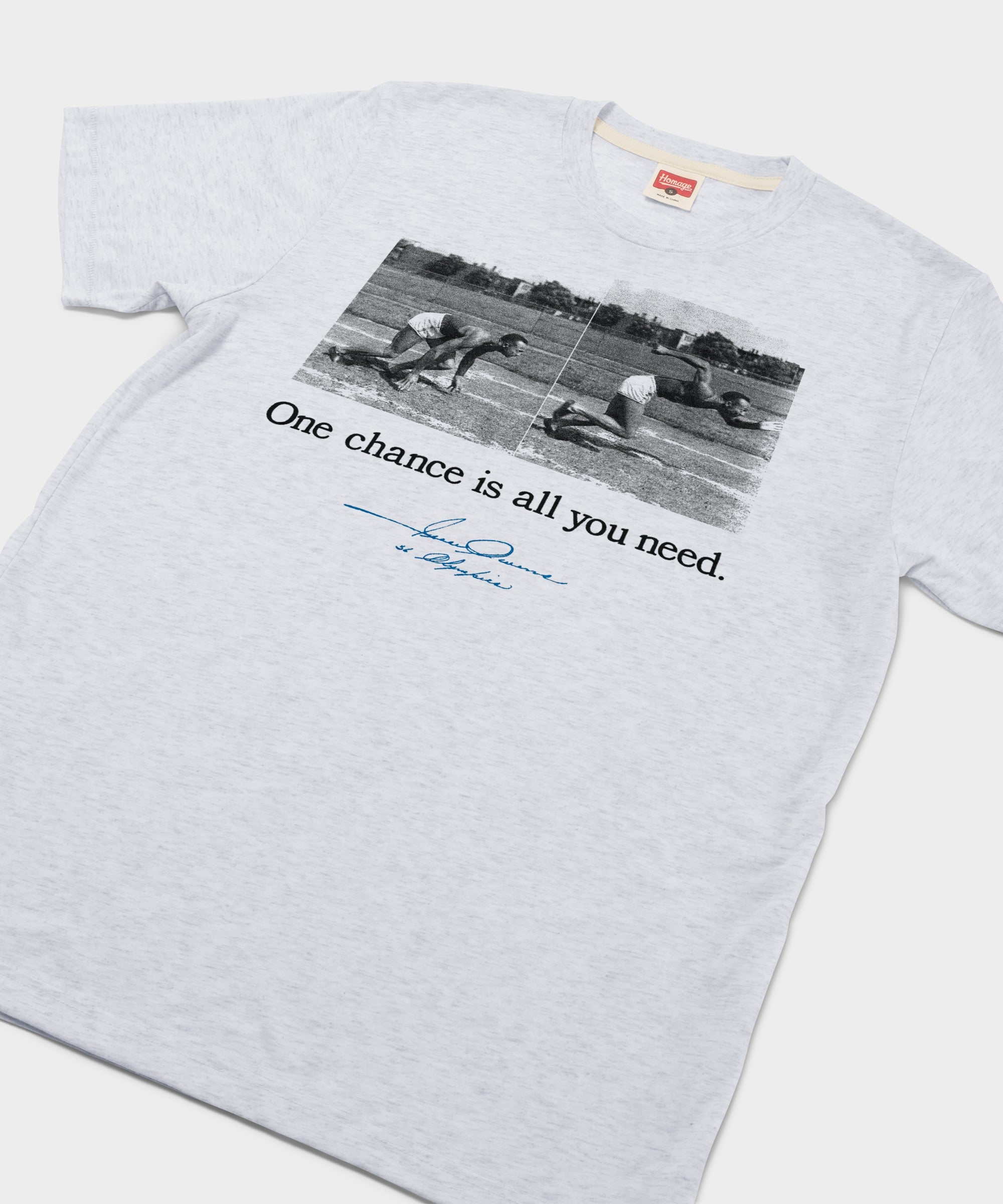 Jesse Owens One Chance Is All You Need