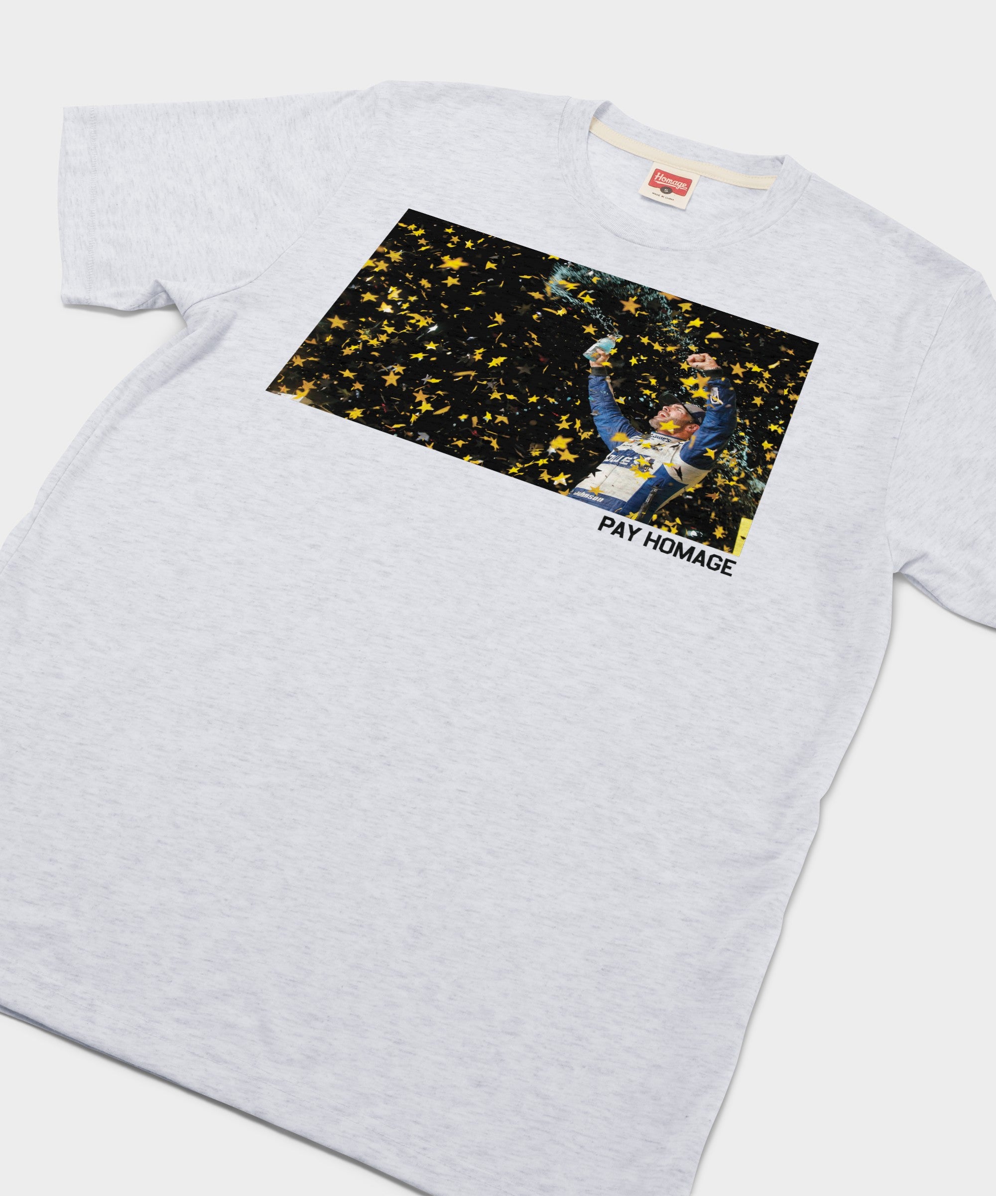 Jimmie Johnson Pay Homage