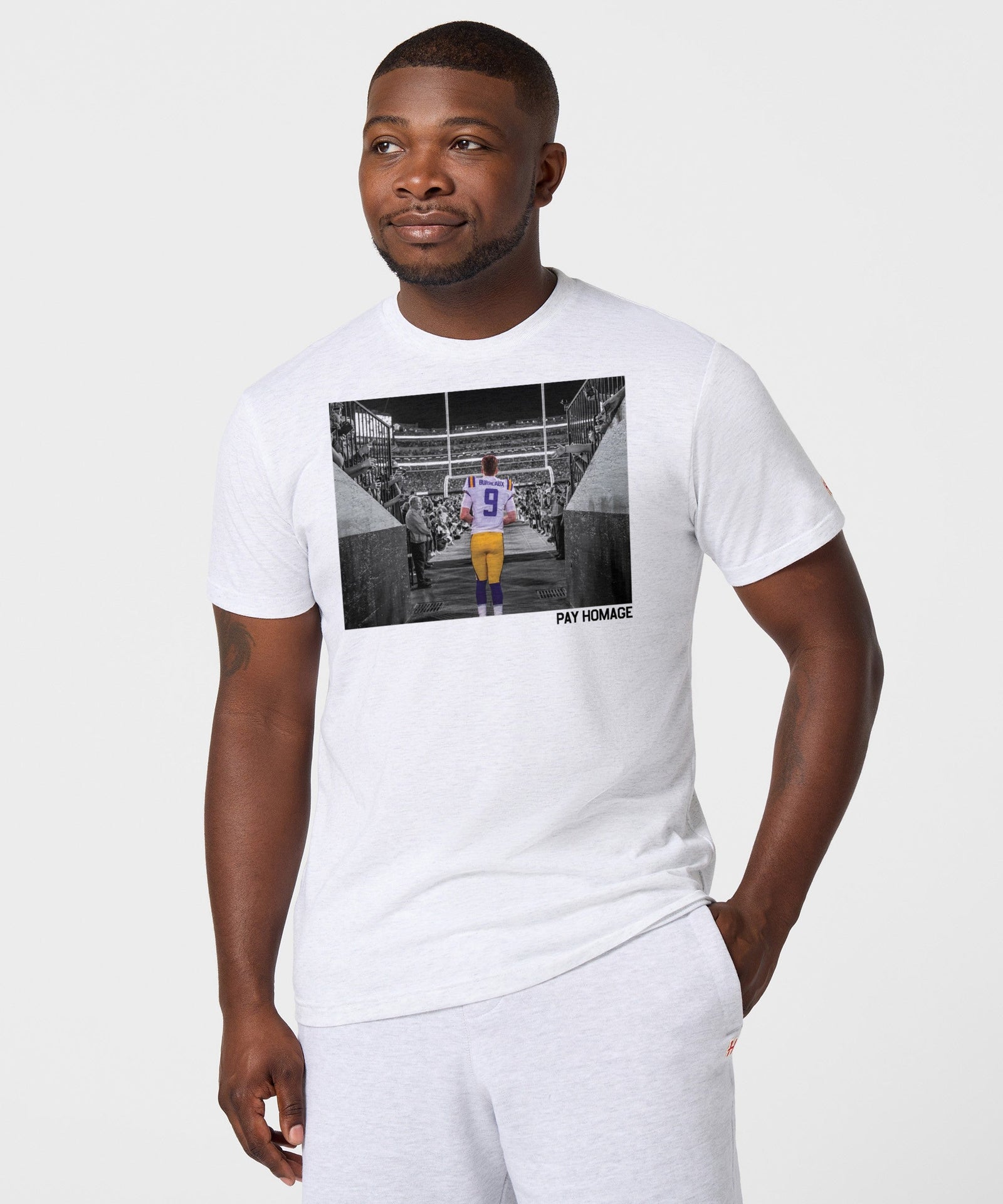 Joe Burrow LSU Pay Homage