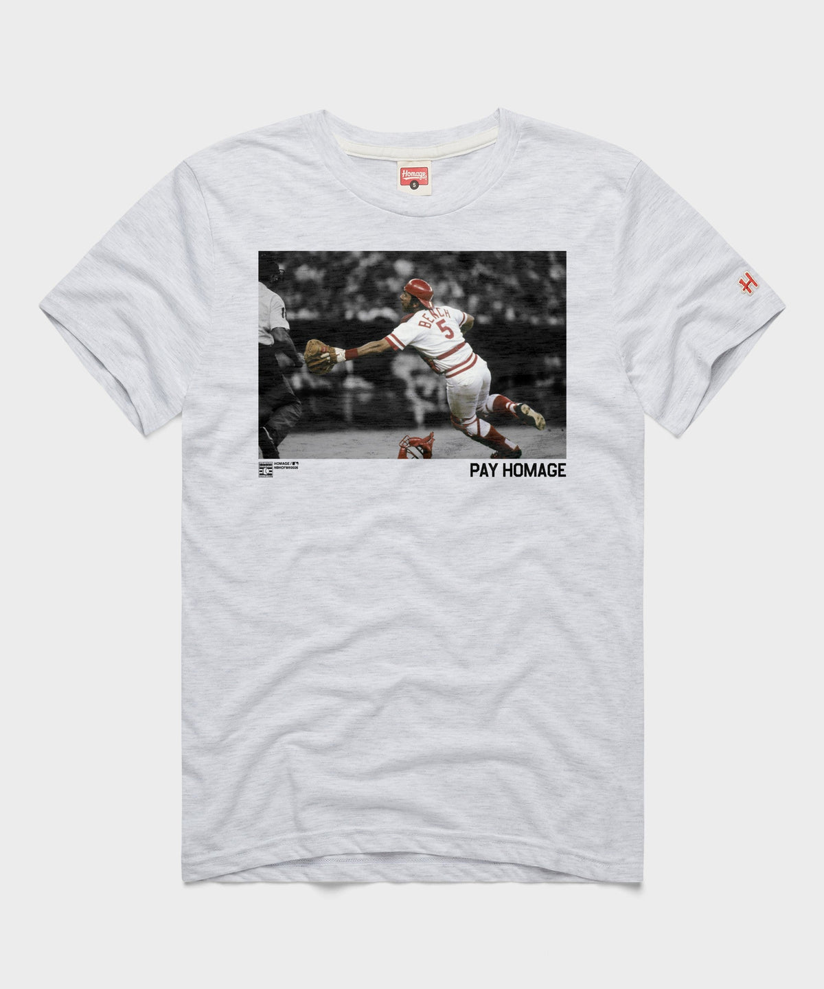 Johnny Bench Pay Homage