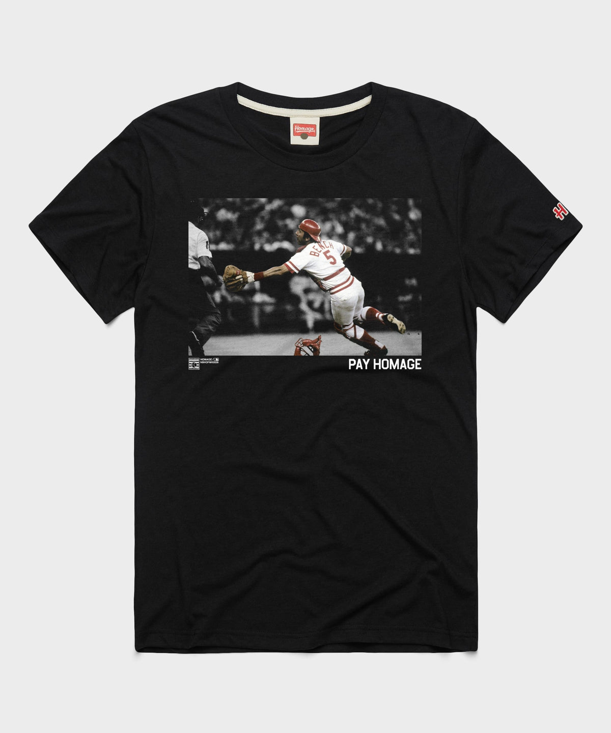 Johnny Bench Pay Homage