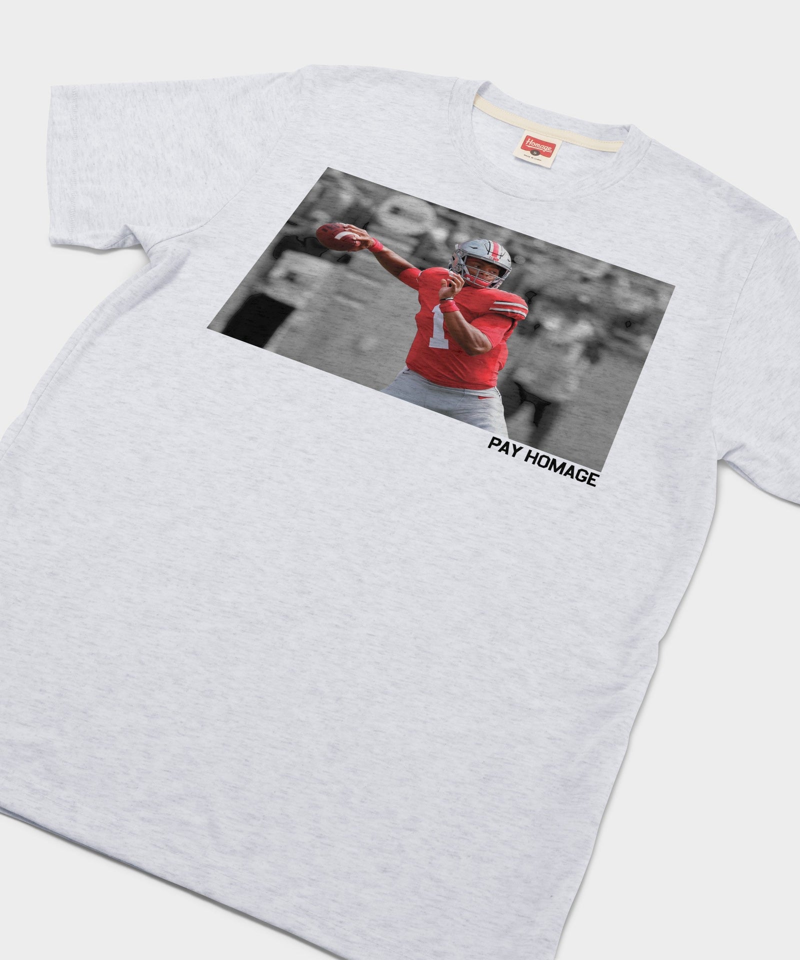 Justin Fields Pay Homage