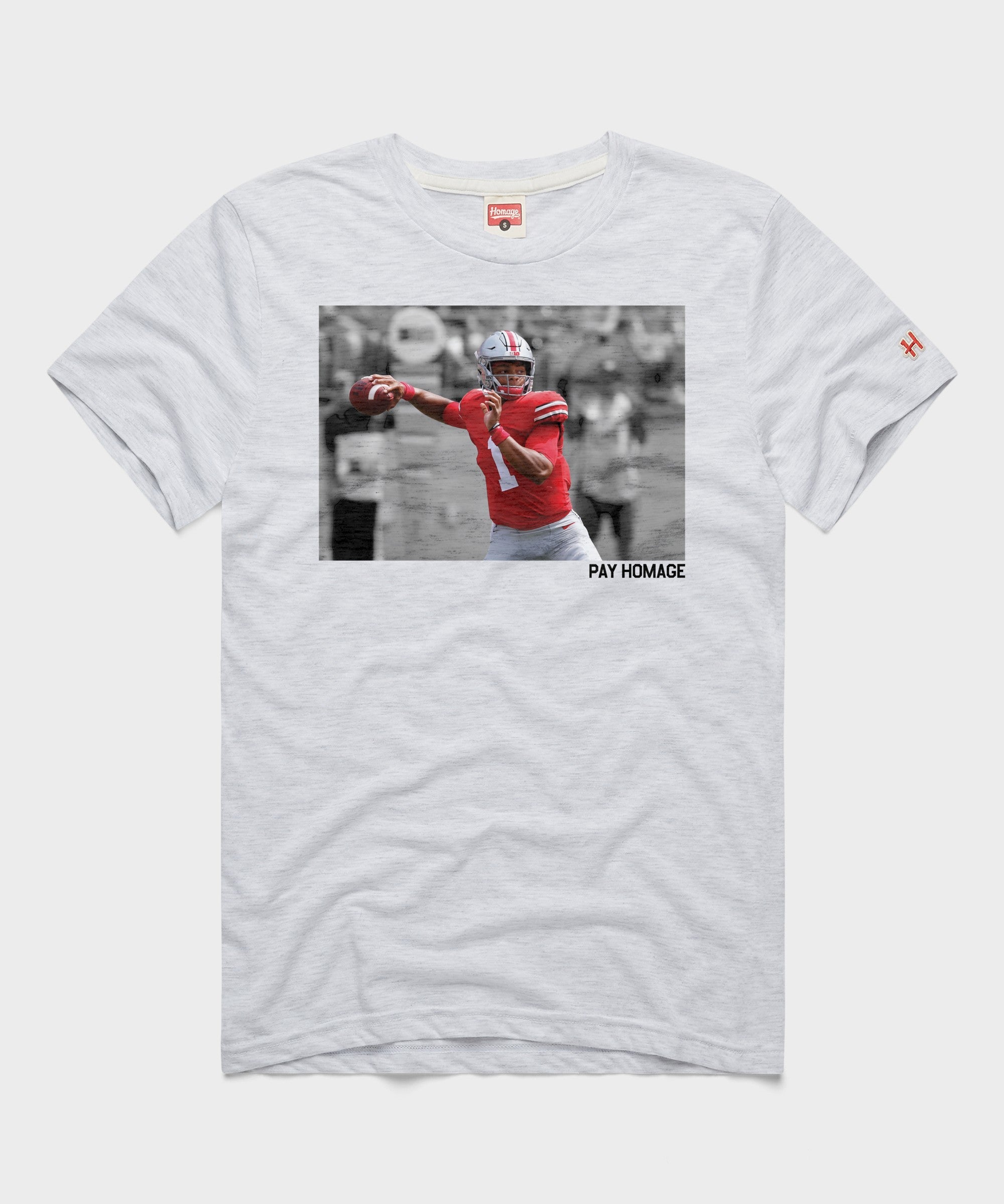 Justin Fields Pay Homage