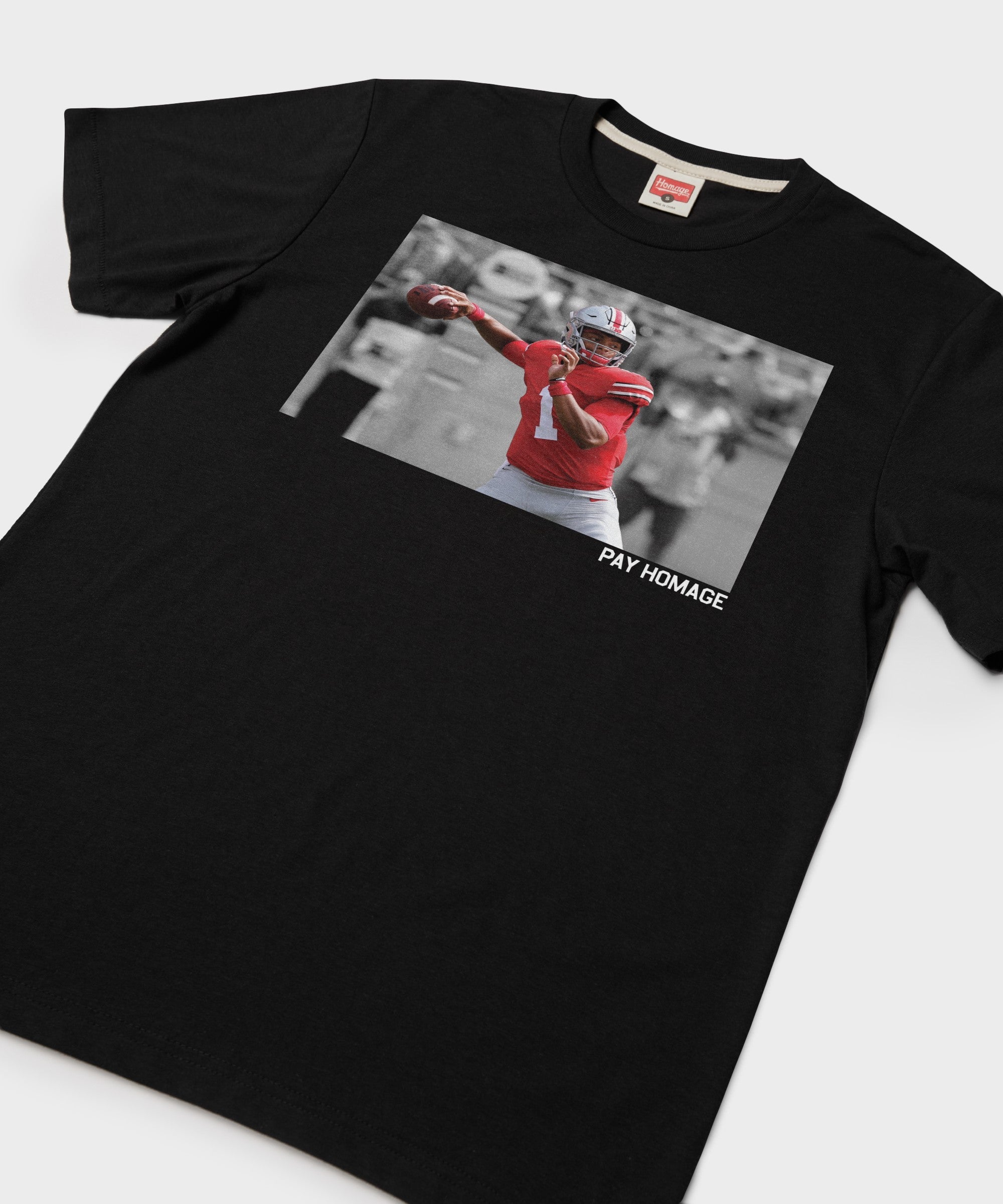Justin Fields Pay Homage