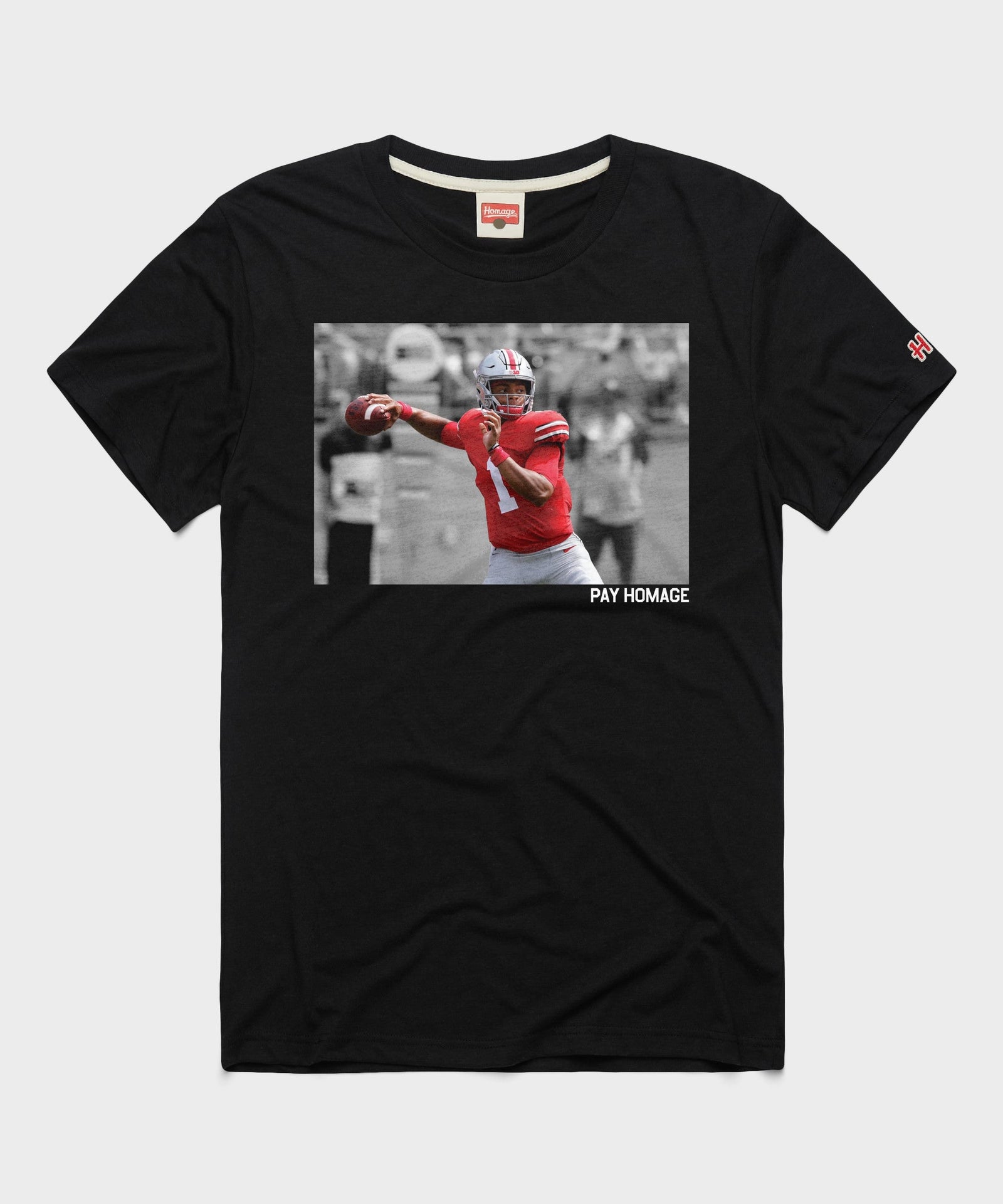 Justin Fields Pay Homage