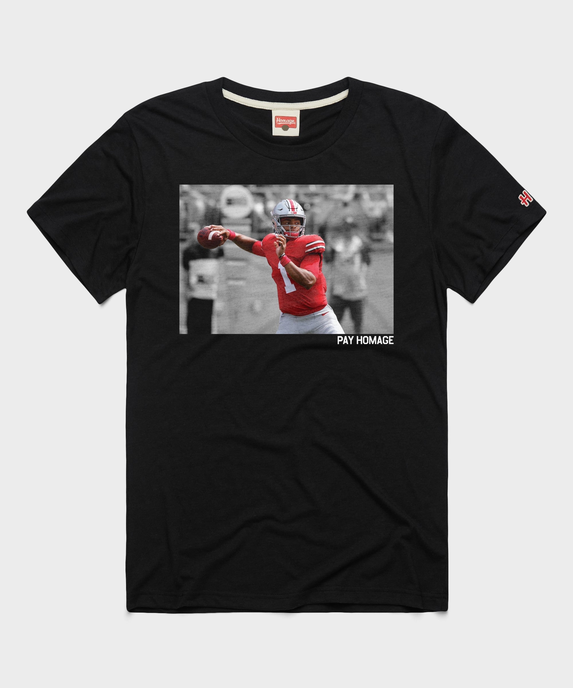 Justin Fields Pay Homage