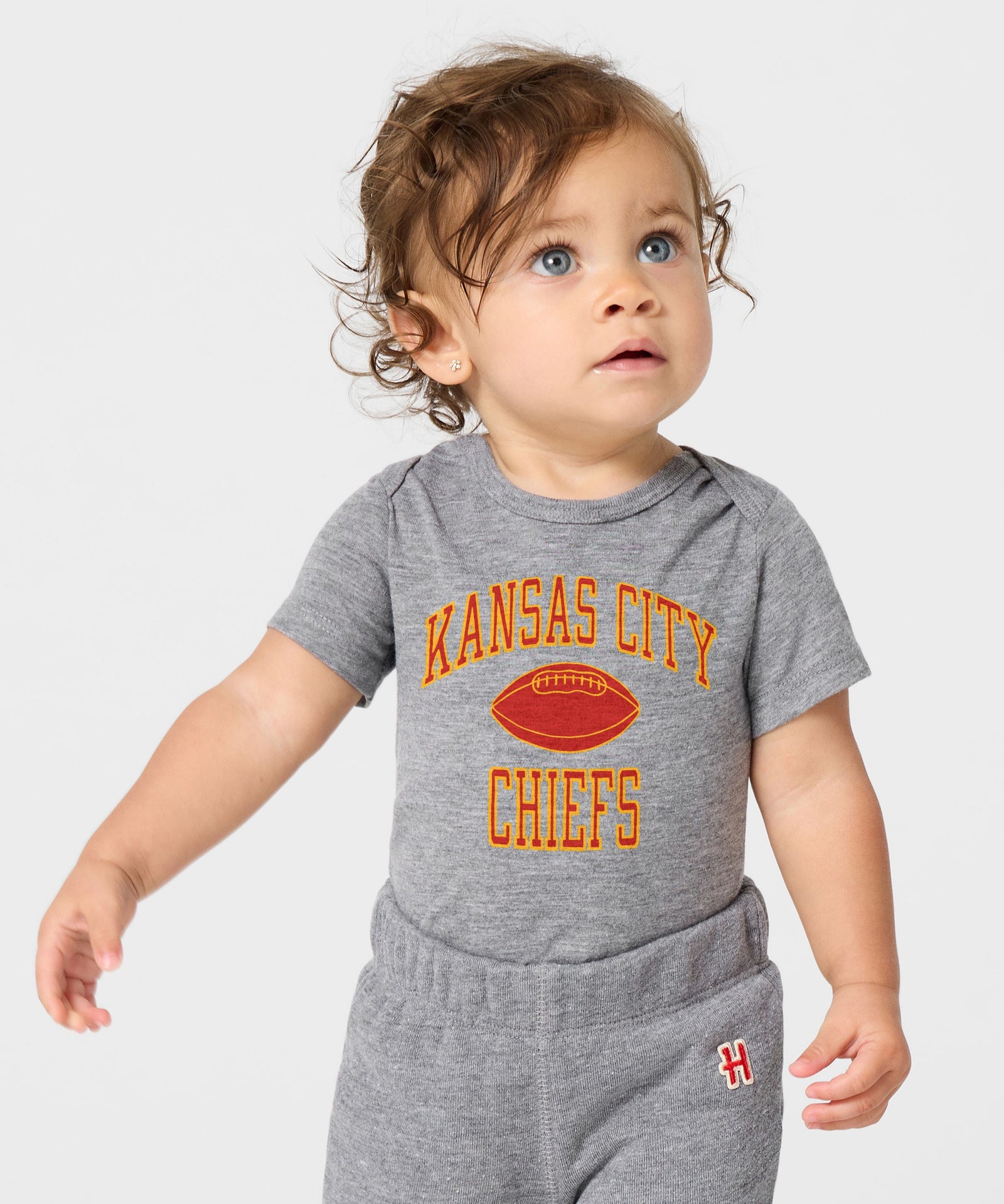 Kansas City Chiefs Gridiron Baby One Piece