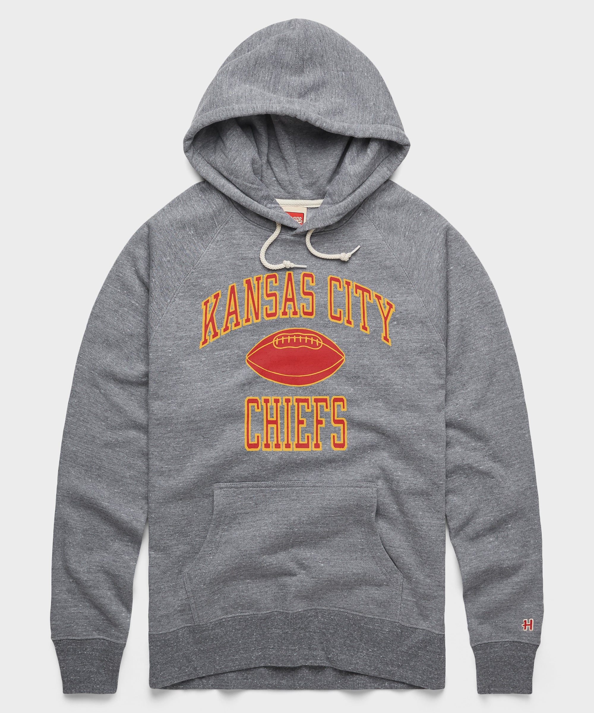 Kansas City Chiefs Gridiron Hoodie Grey