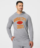 kansas city chiefs gridiron lightweight hoodie