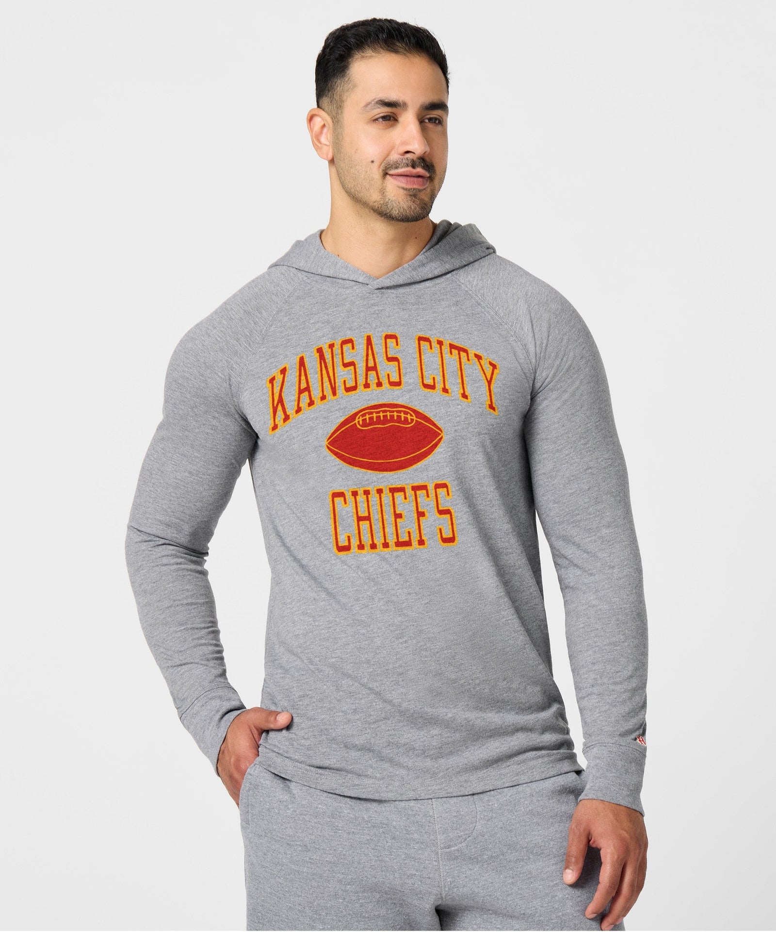 kansas city chiefs gridiron lightweight hoodie