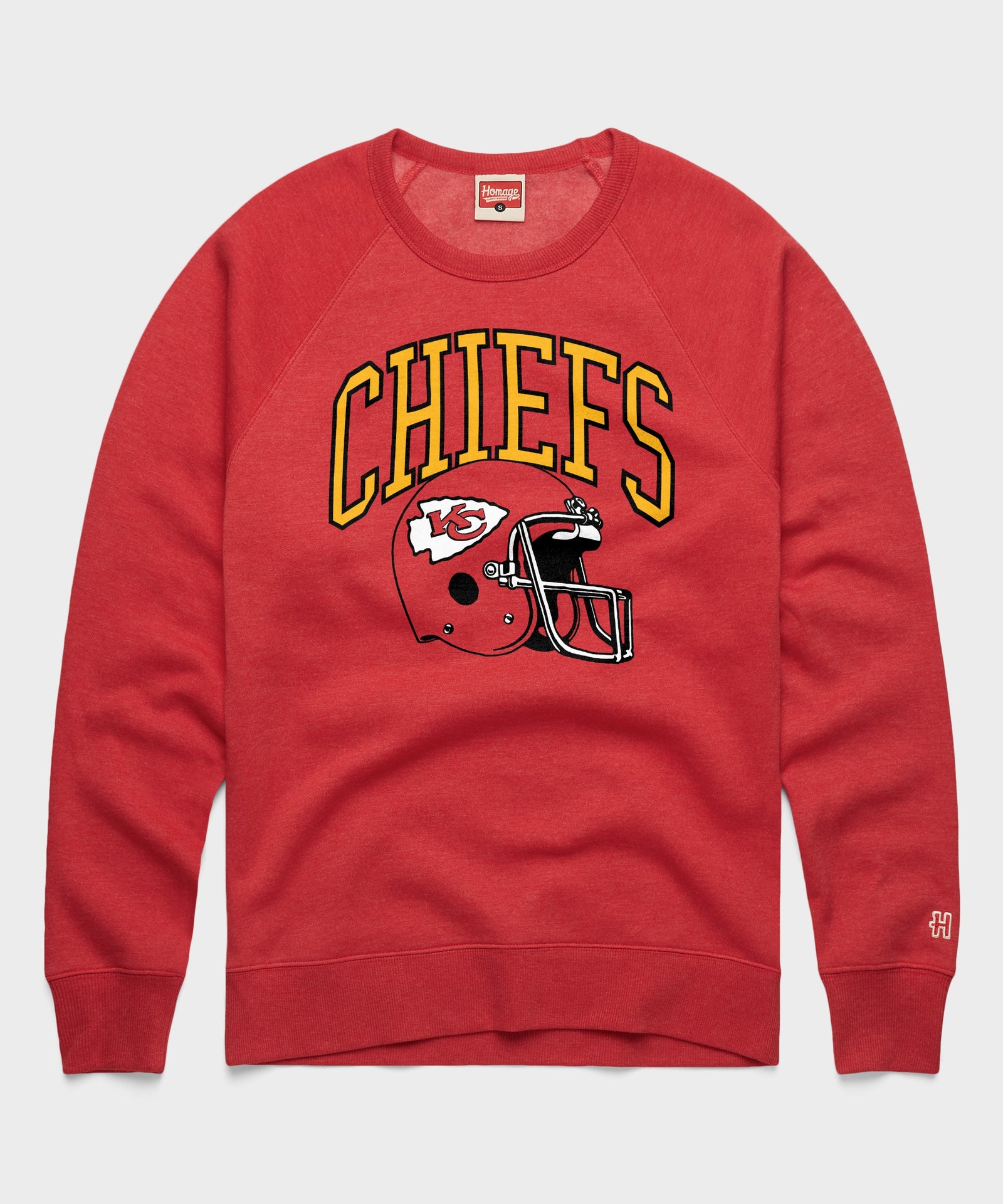 Kansas City Chiefs Helmet Crewneck