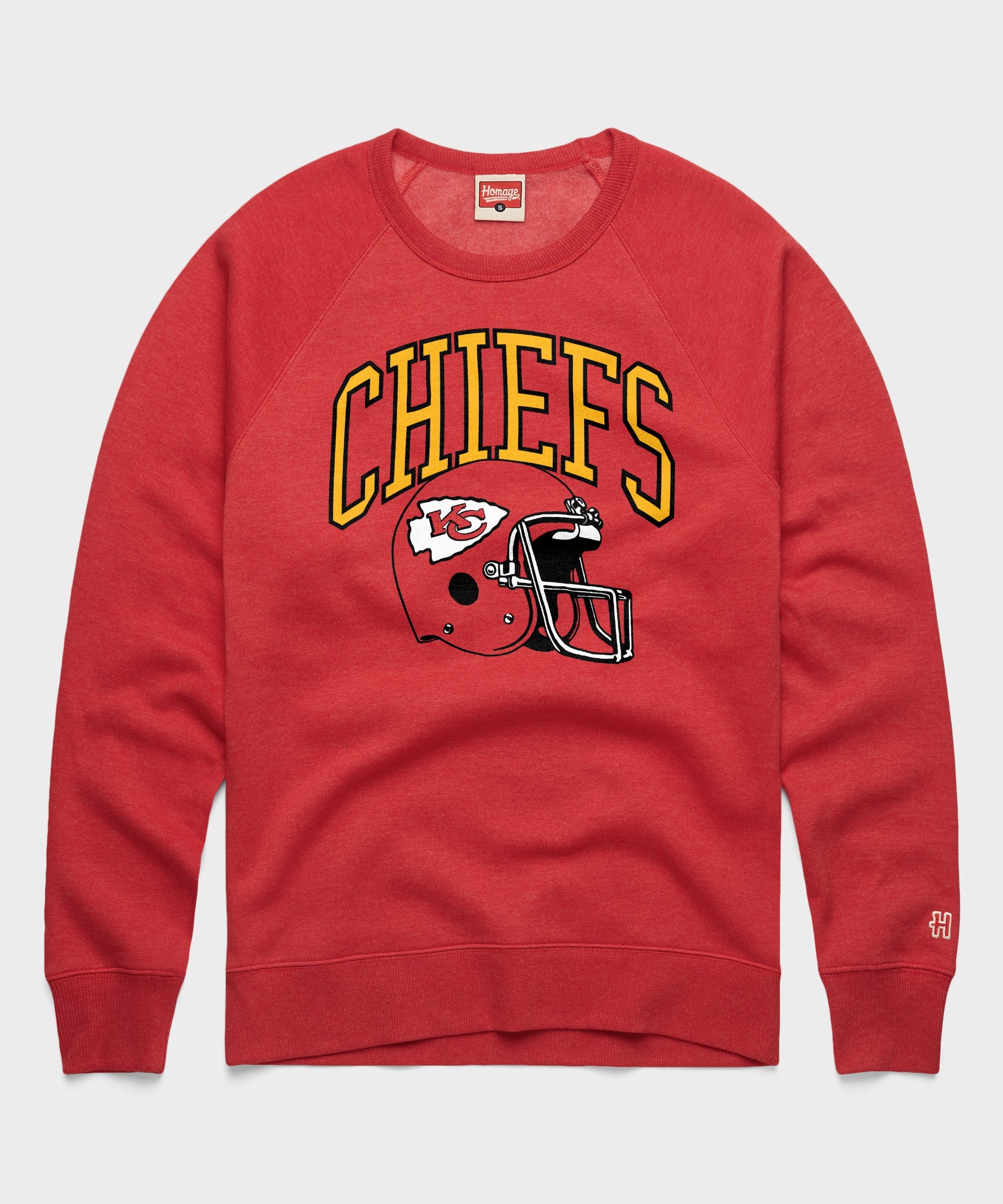 Kansas City Chiefs Helmet Crewneck