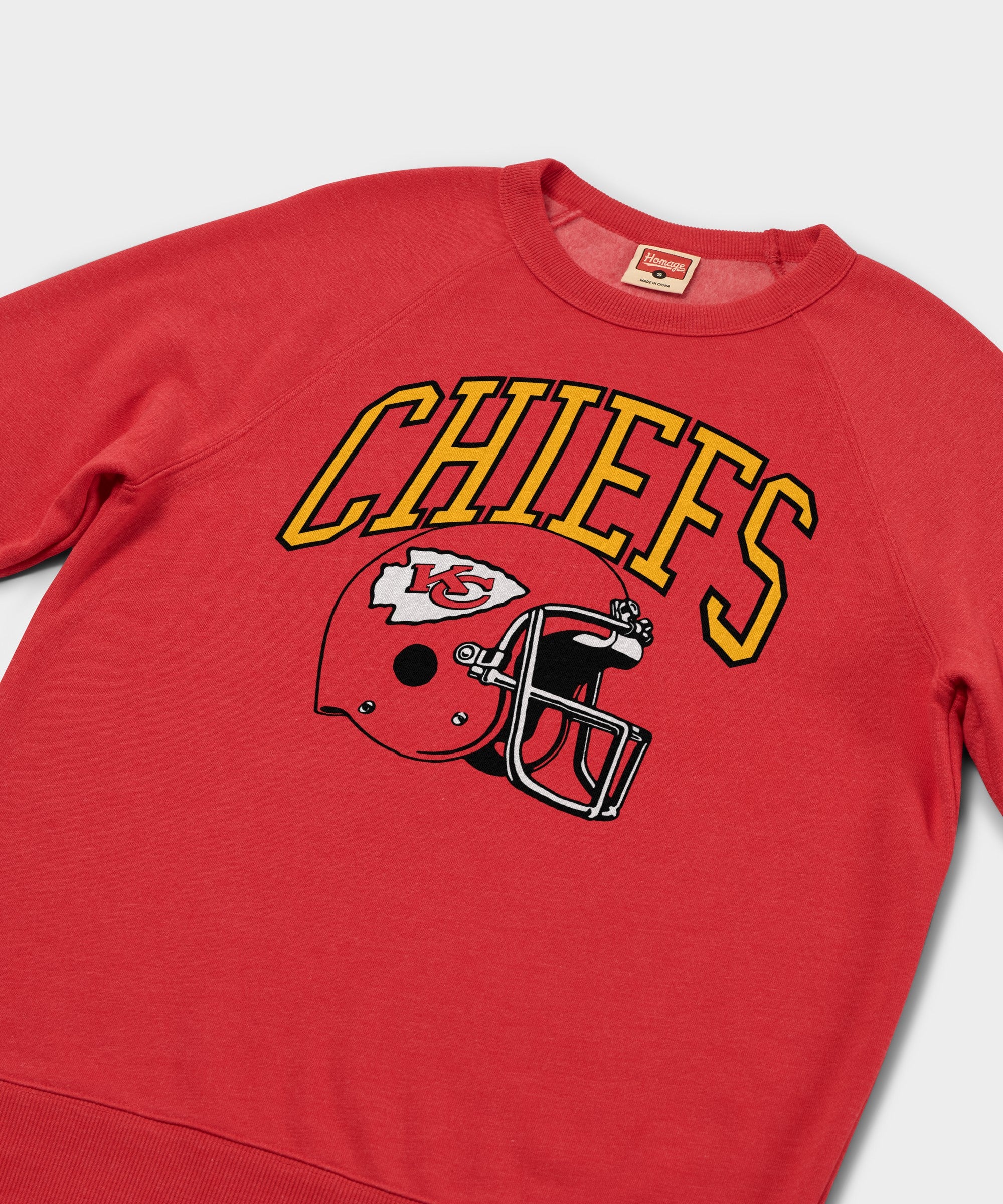 Kansas City Chiefs Helmet Crewneck