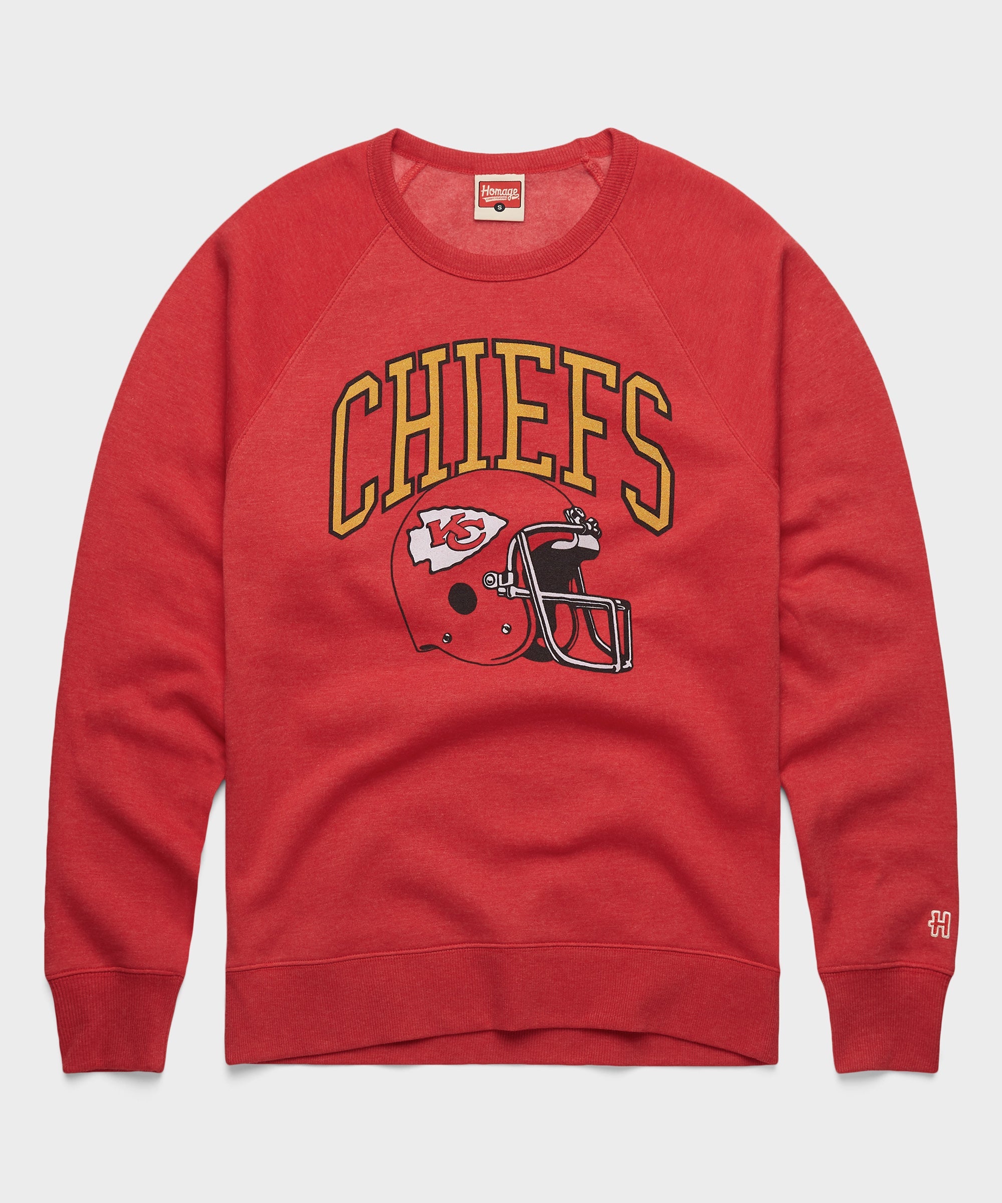 Kansas City Chiefs Helmet Crewneck