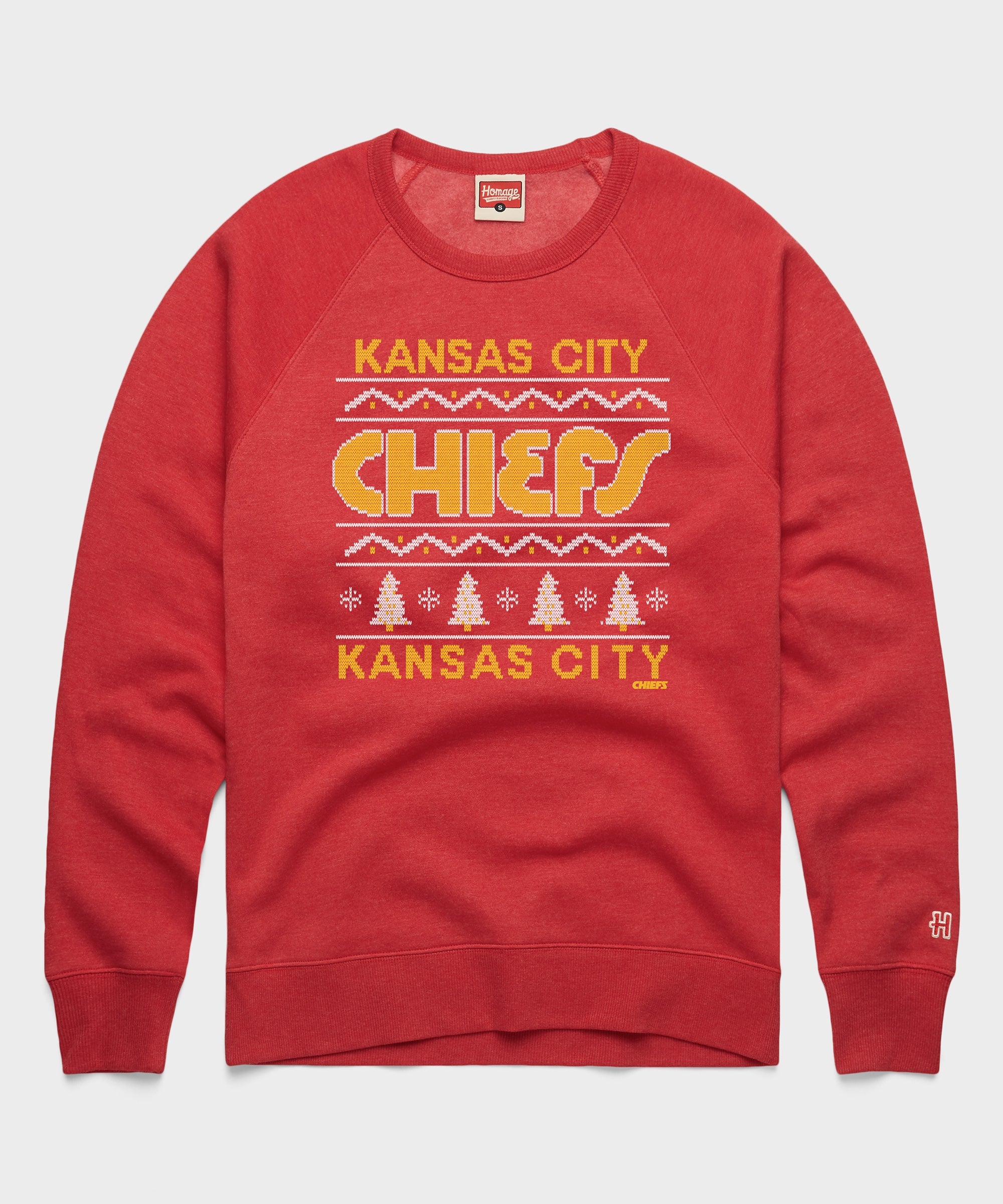 Kansas City Chiefs Holiday Crewneck