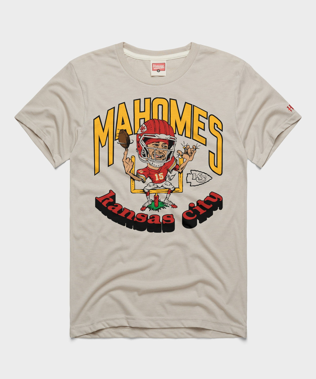 Kansas City Chiefs Patrick Mahomes Goal Post