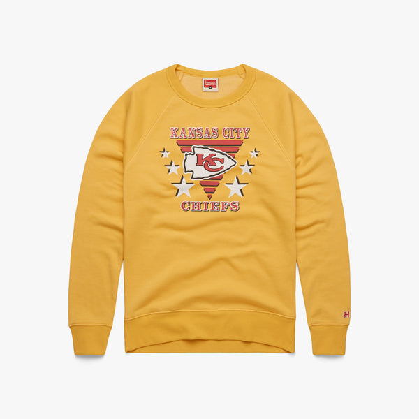 Kansas City Chiefs Super Star Crewneck | Retro NFL Sweatshirt – HOMAGE