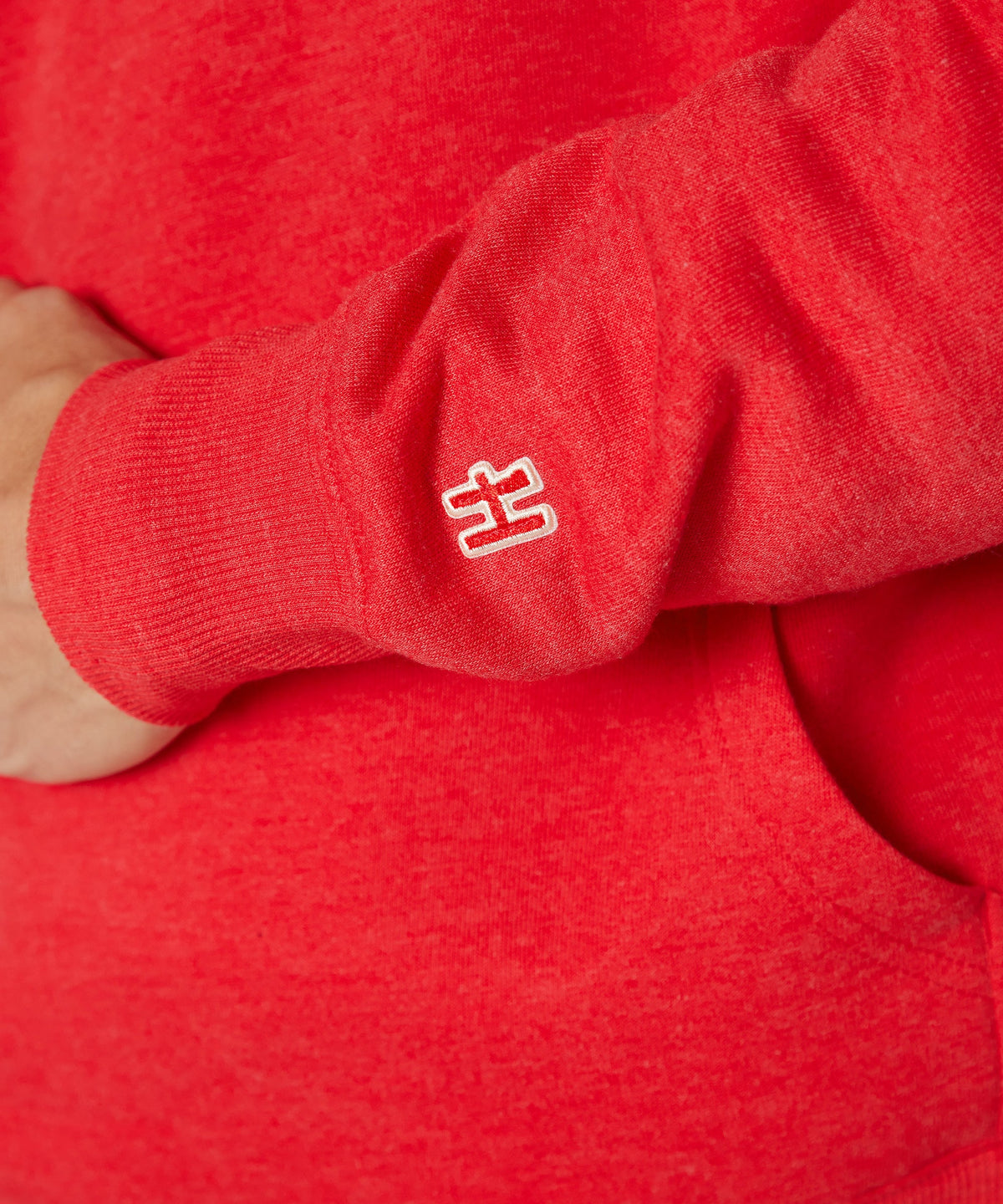 Kansas City Chiefs '72 Applique Quarter Zip Pullover