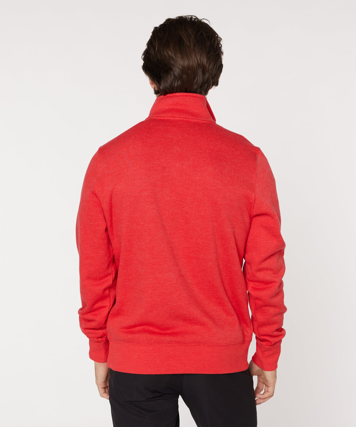 Kansas City Chiefs '72 Applique Quarter Zip Pullover