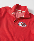 Kansas City Chiefs '72 Applique Quarter Zip Pullover