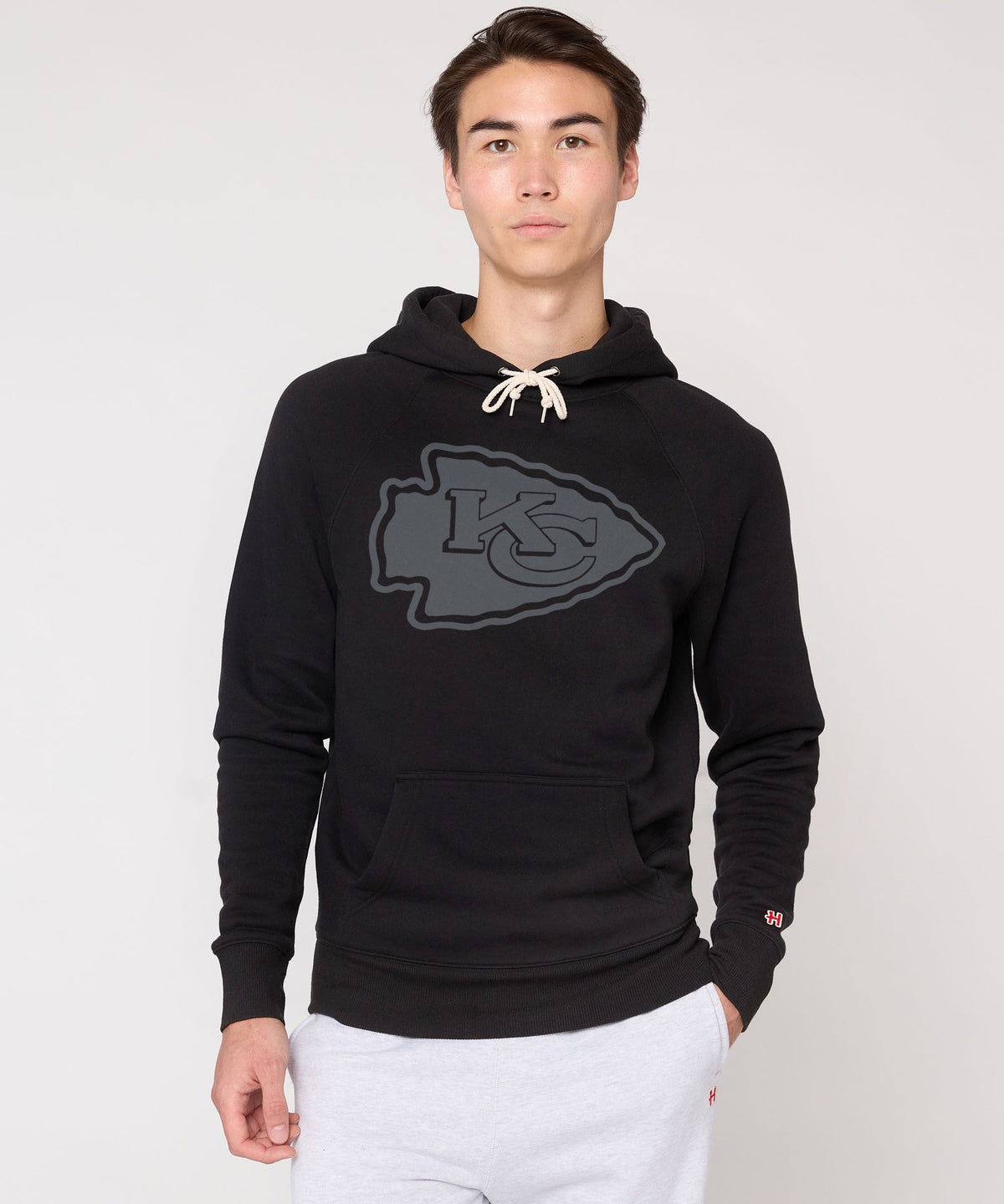 kansas city chiefs '72 blackout hoodie