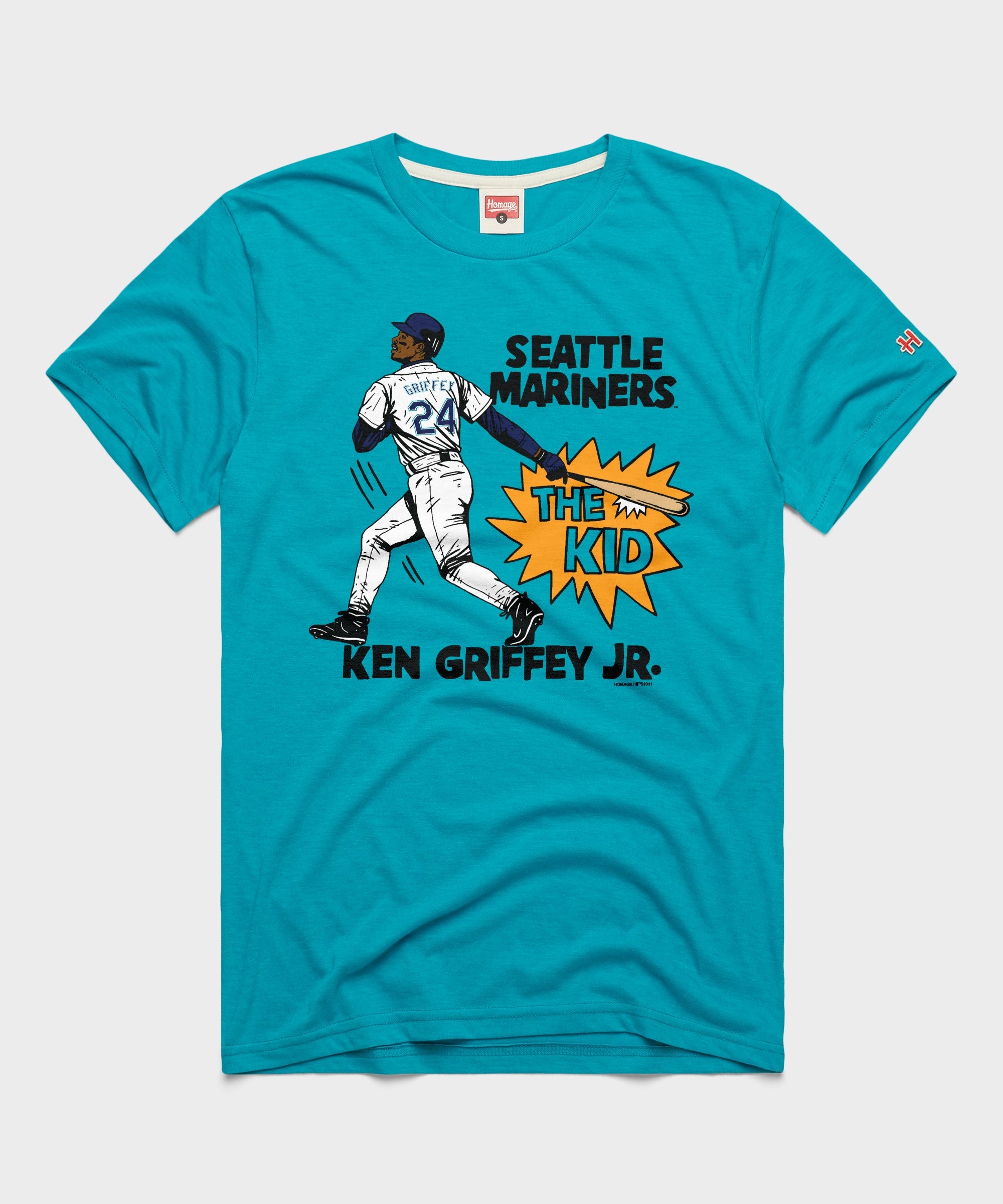 Ken Griffey Jr Mariners Home Run