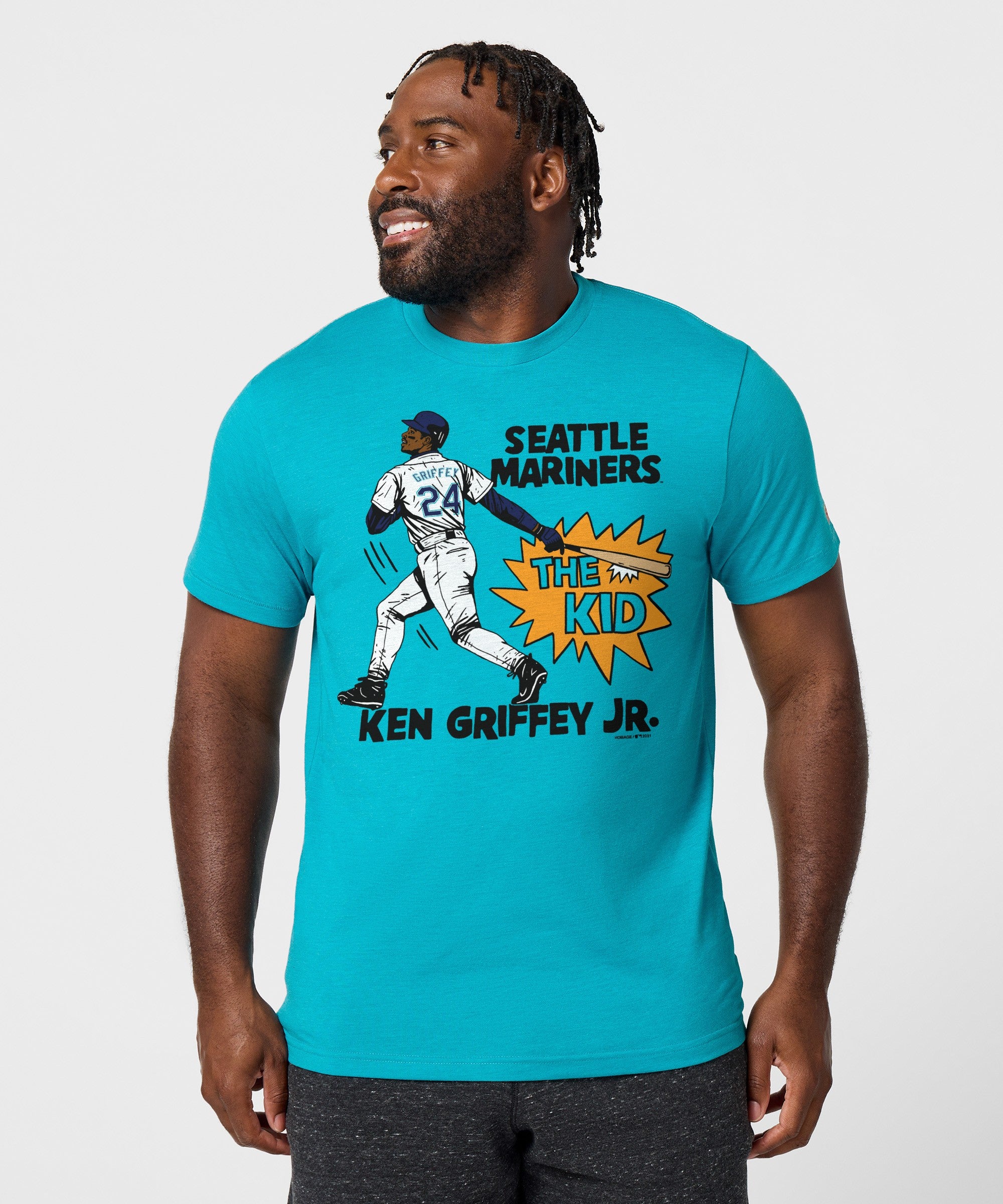 Ken Griffey Jr Mariners Home Run