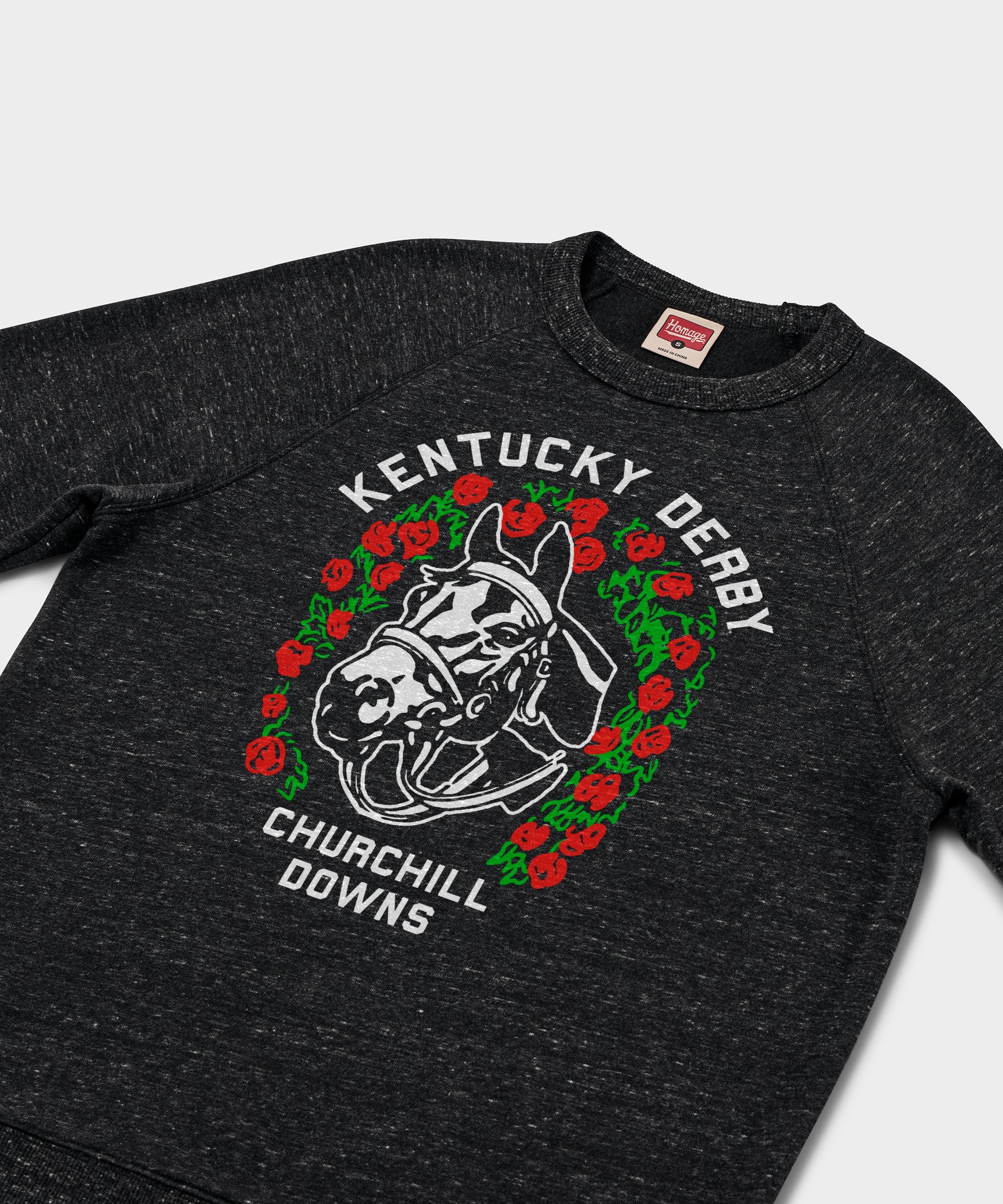 Kentucky Derby Garland Crewneck
