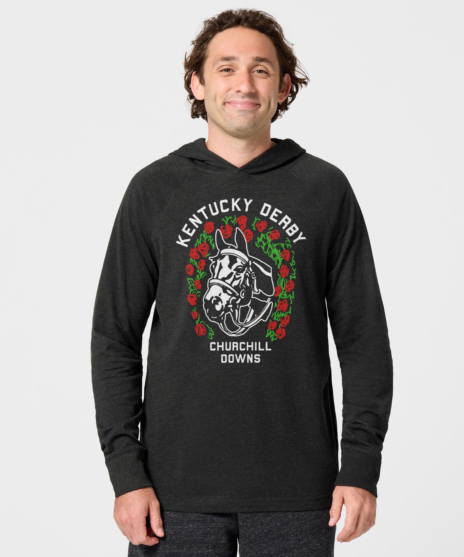 Kentucky Derby Garland Lightweight Hoodie