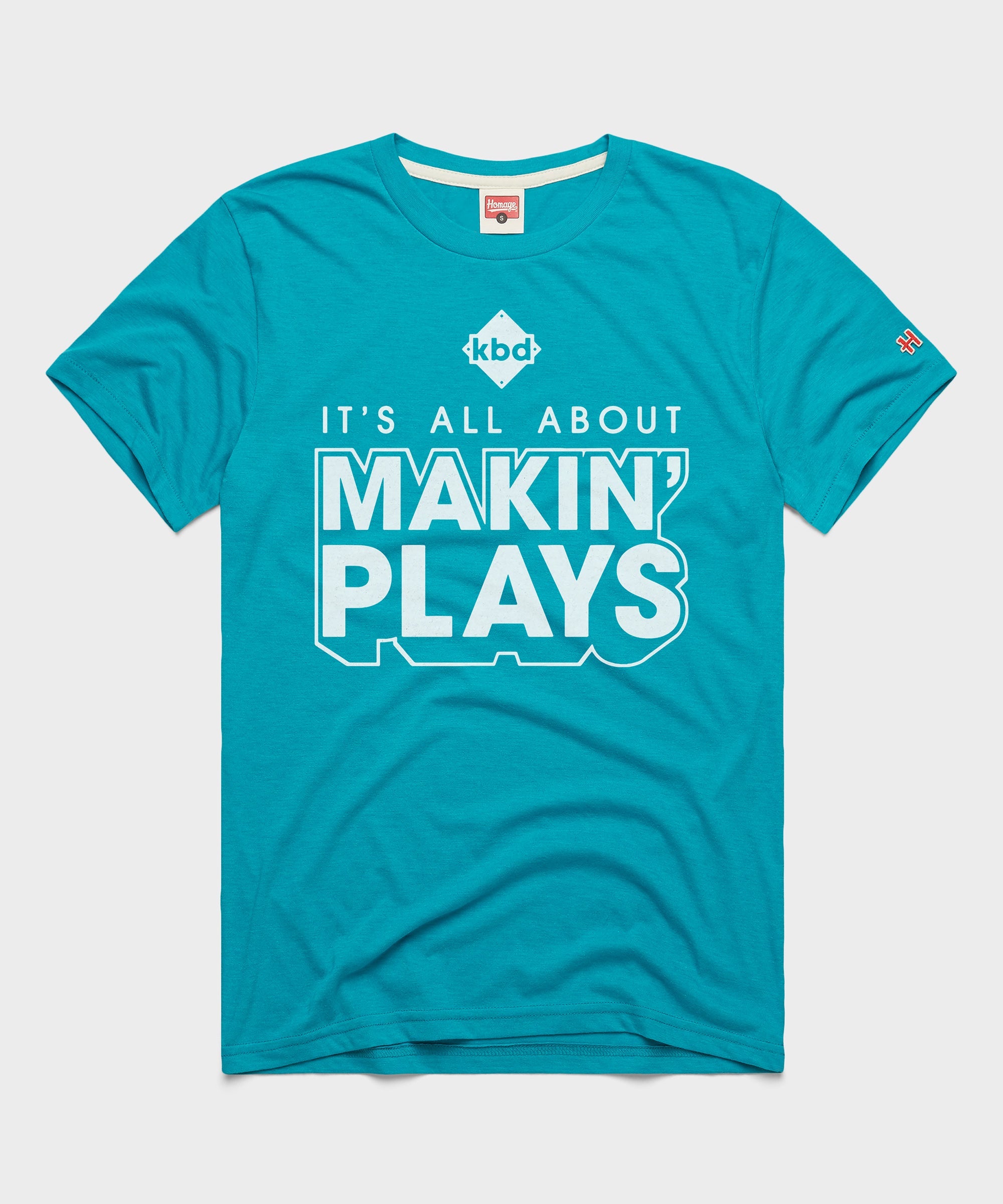 Kickball Dad It's All About Making Plays Teal