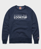 Kickball Dad Lookitup Crewneck
