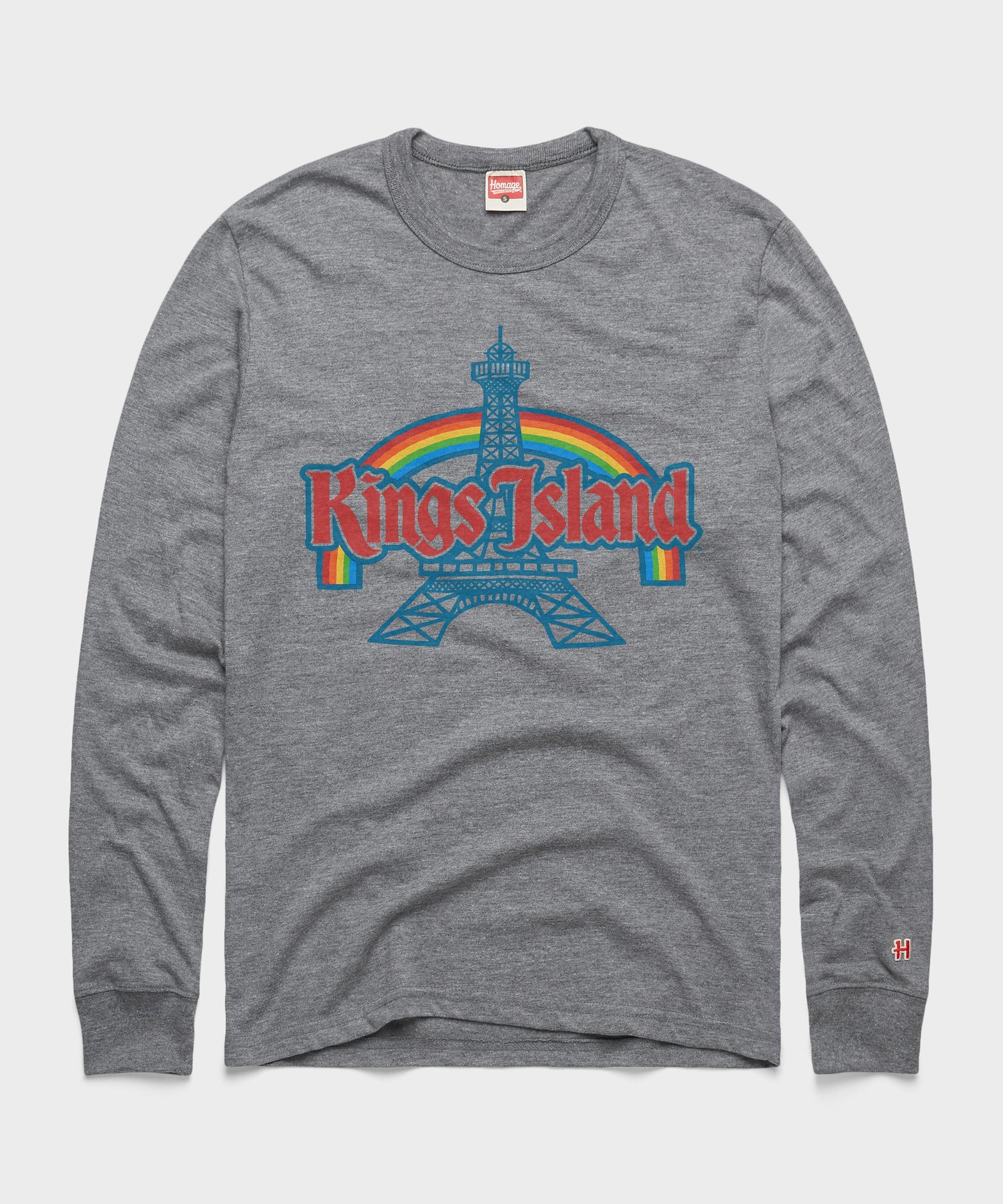 Kings Island Eiffel Tower Long Sleeve Tee
