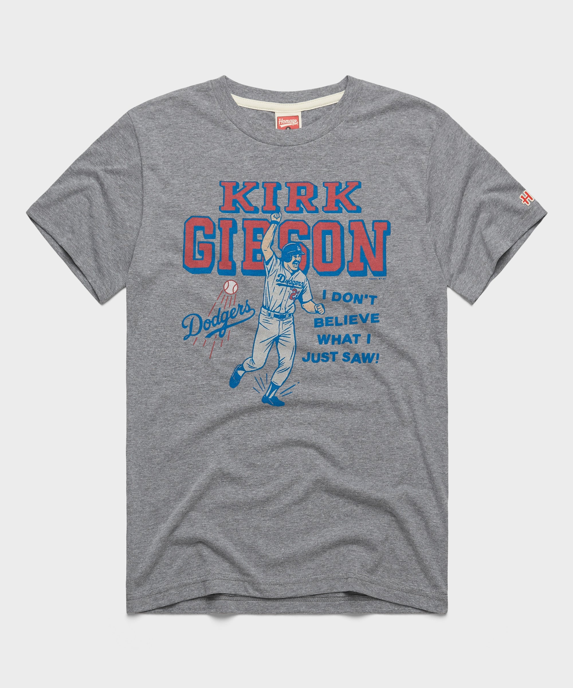 Kirk Gibson I Don't Believe What I Just Saw Grey