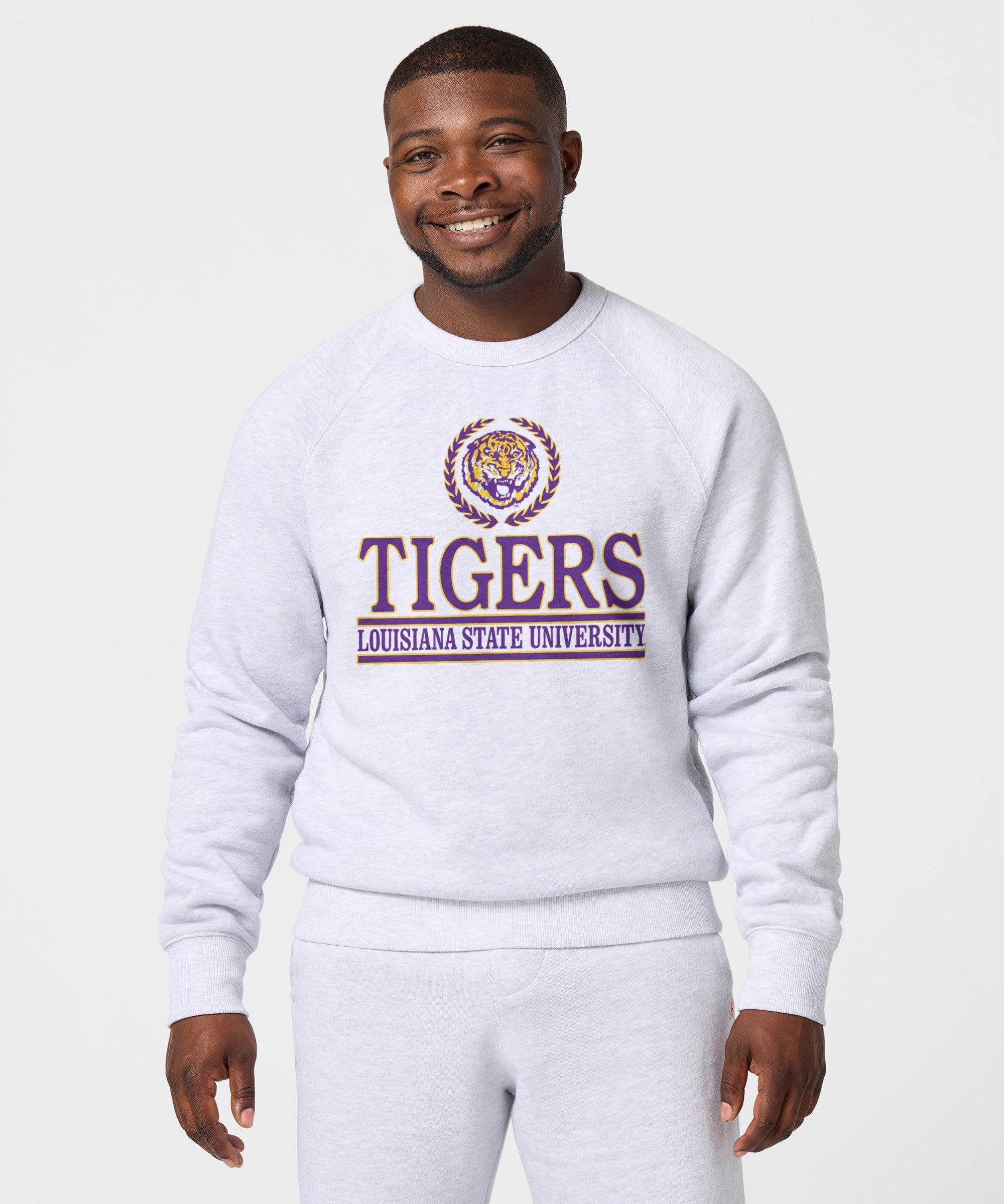 LSU Tigers Crest Crewneck