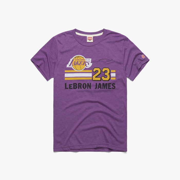 Lakers LeBron James Signature Jersey