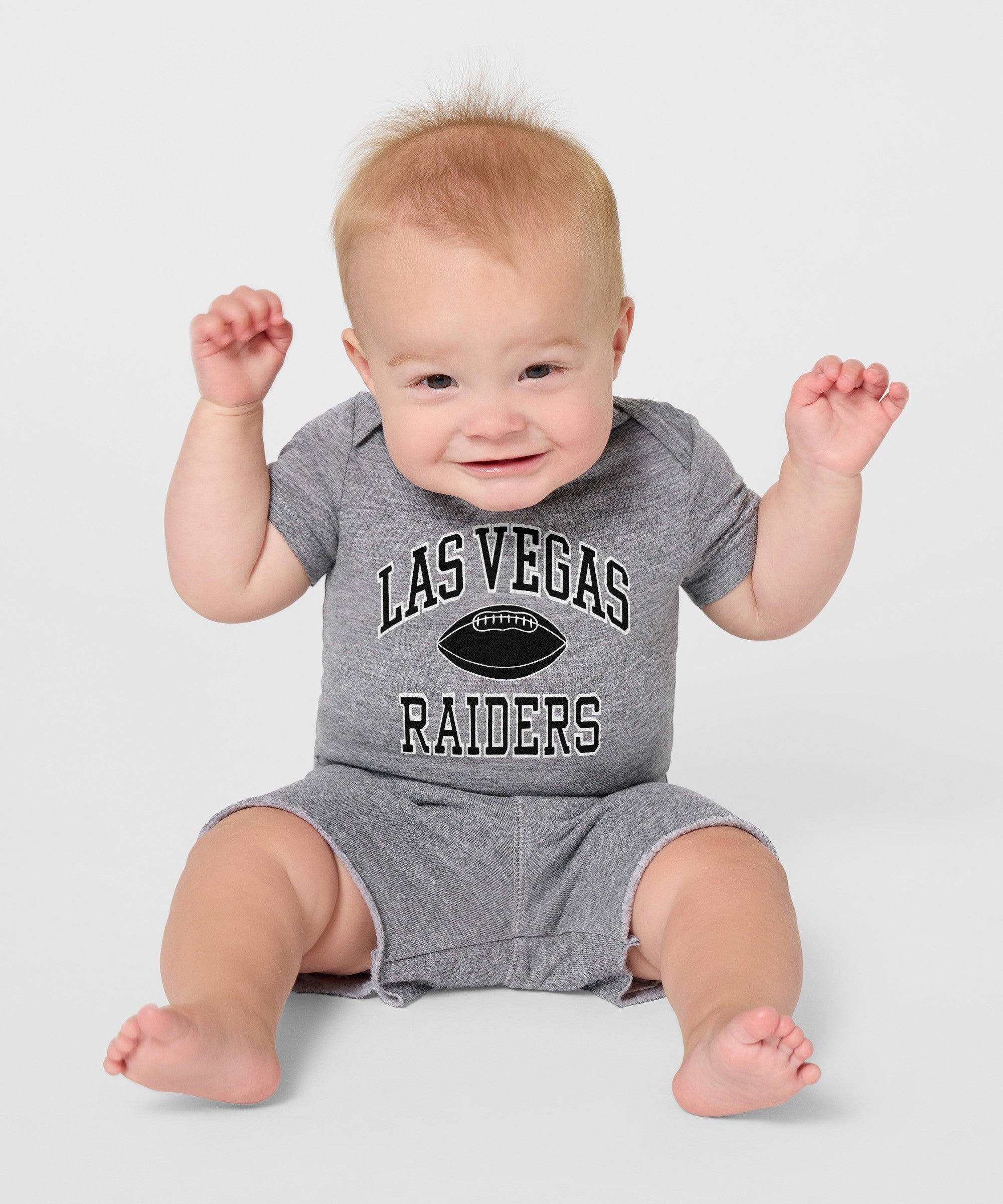 Las Vegas Raiders Gridiron Baby One Piece