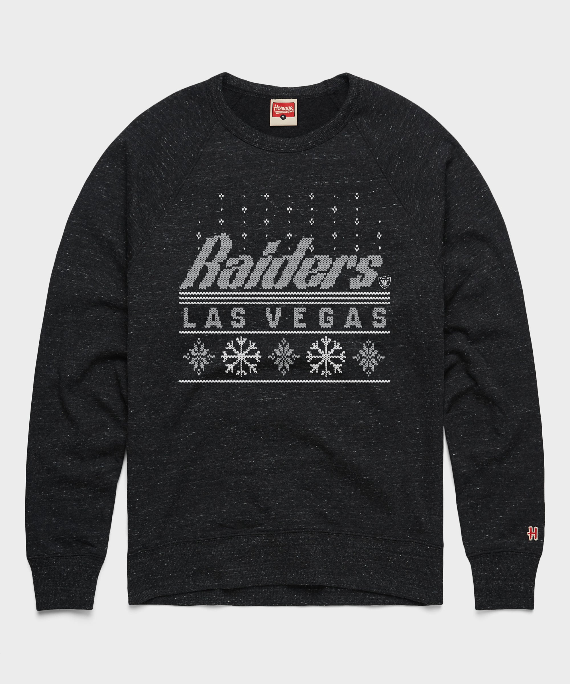 Las Vegas Raiders Holiday Crewneck