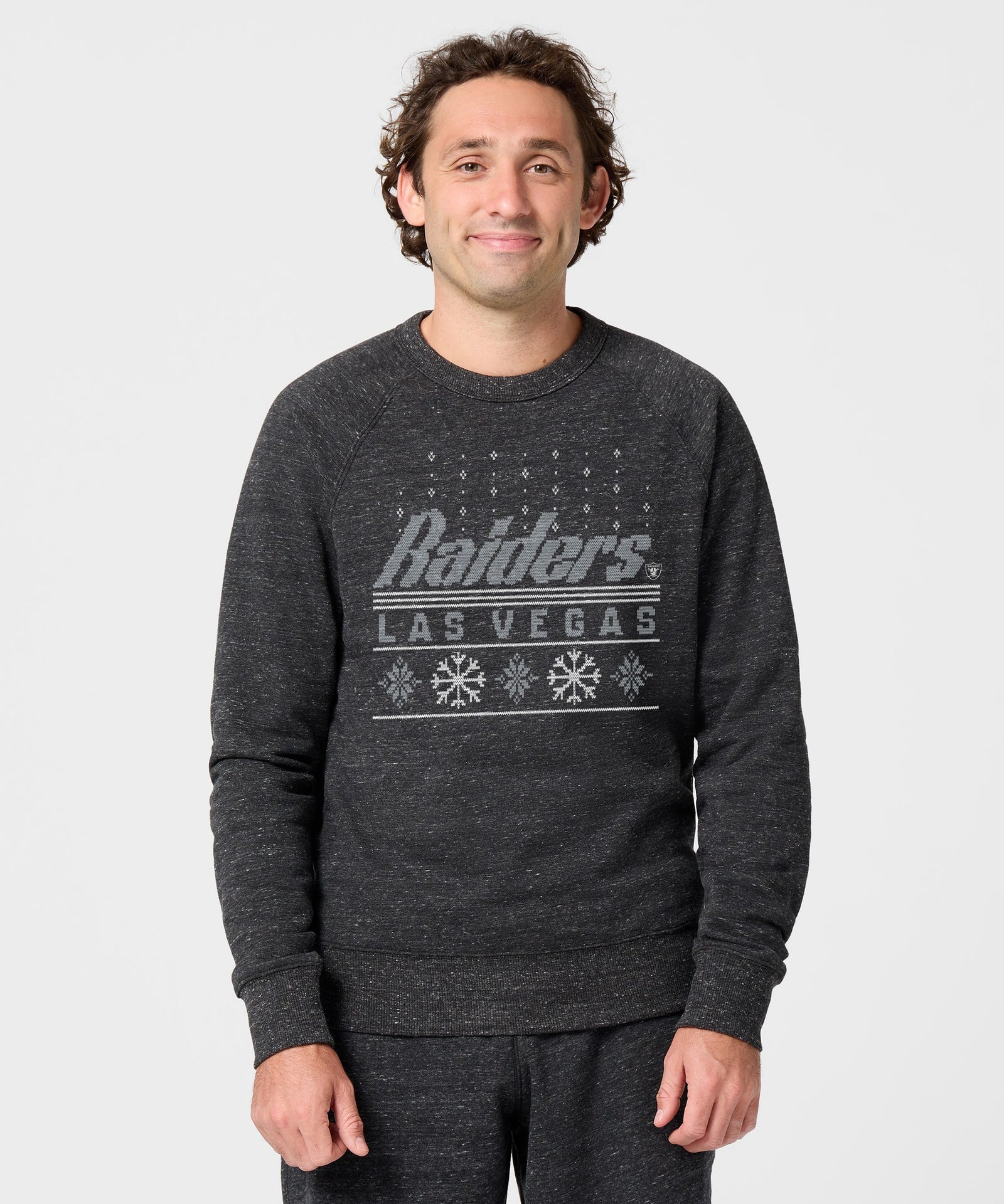 Las Vegas Raiders Holiday Crewneck