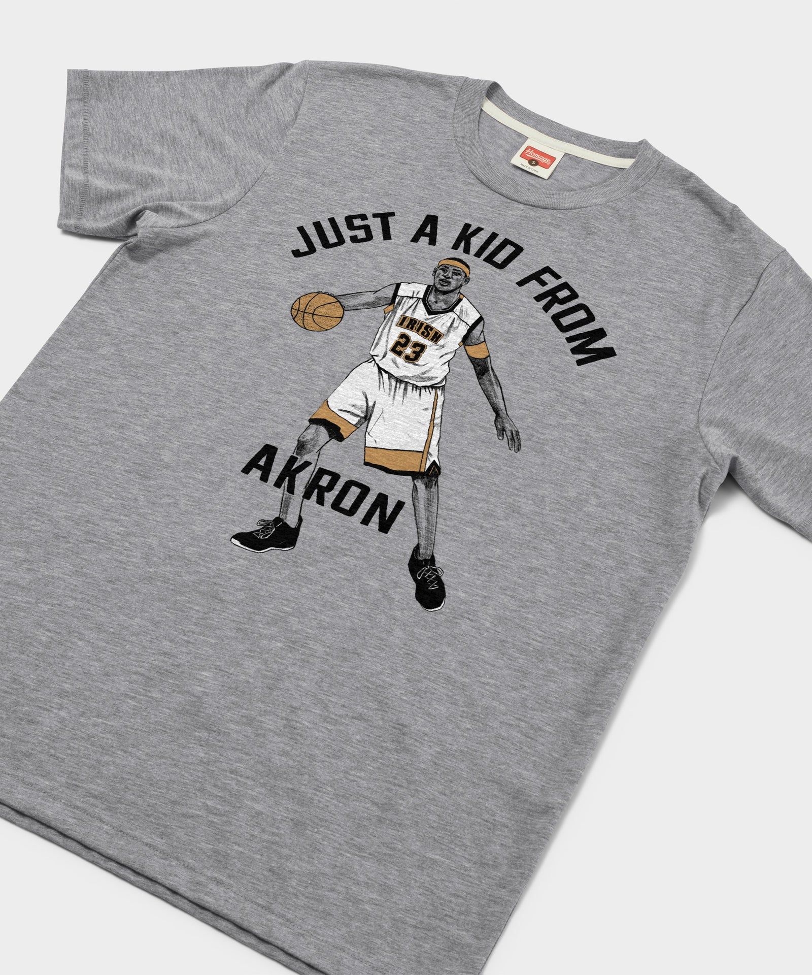 Lebron James Just A Kid From Akron