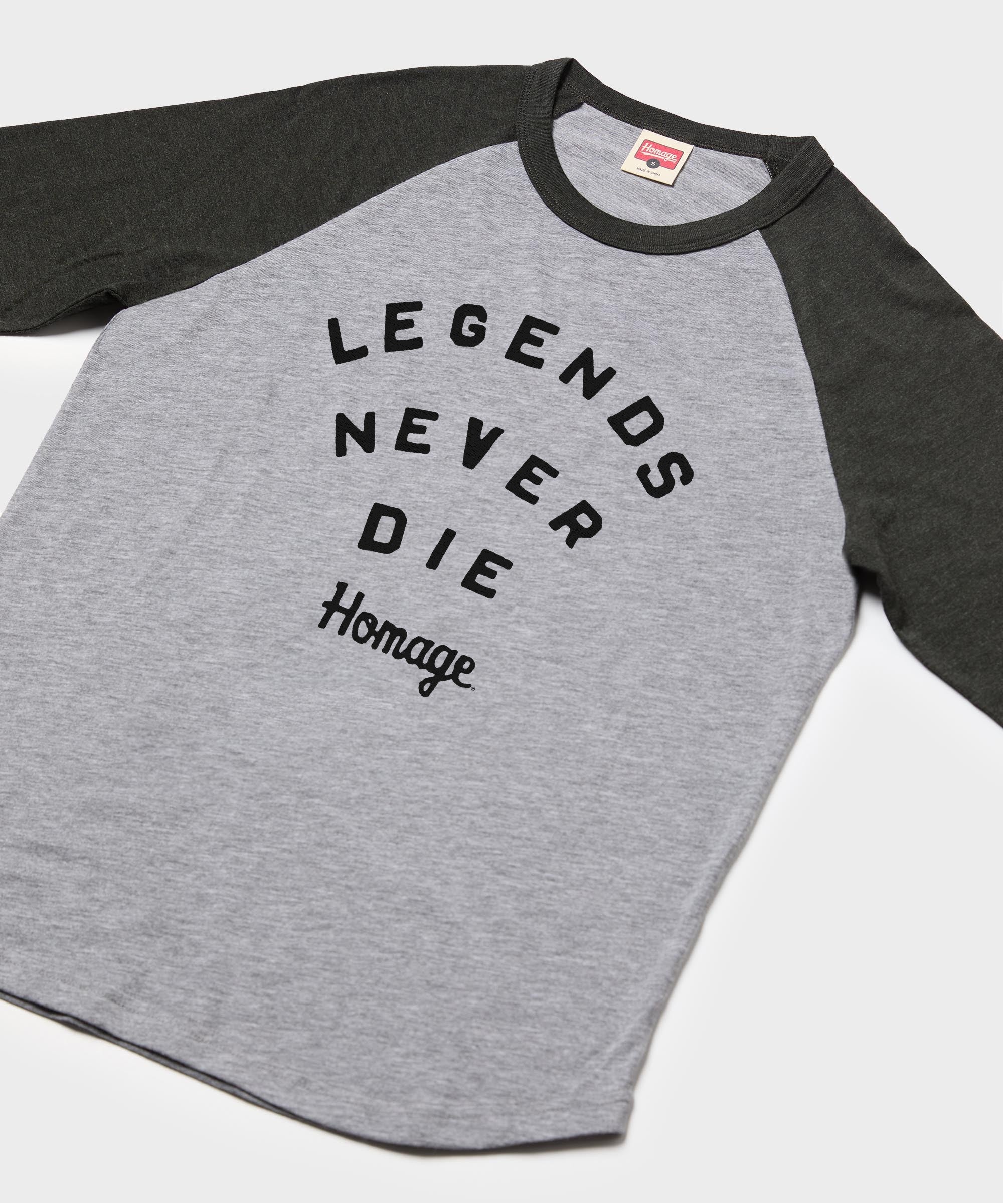 Legends Never Die Raglan