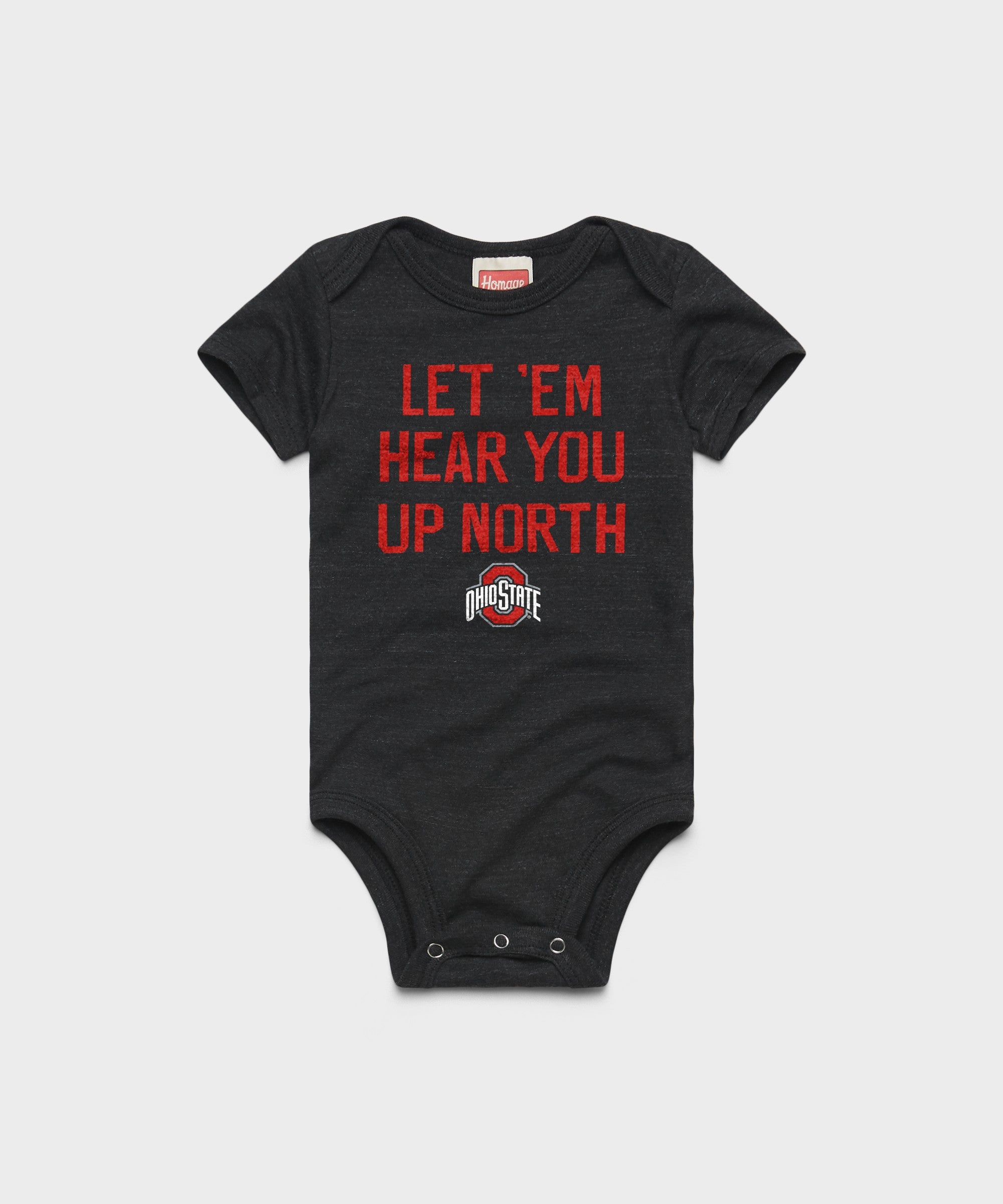 Let 'Em Hear You Up North Baby One Piece