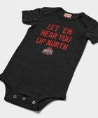 Let 'Em Hear You Up North Baby One Piece