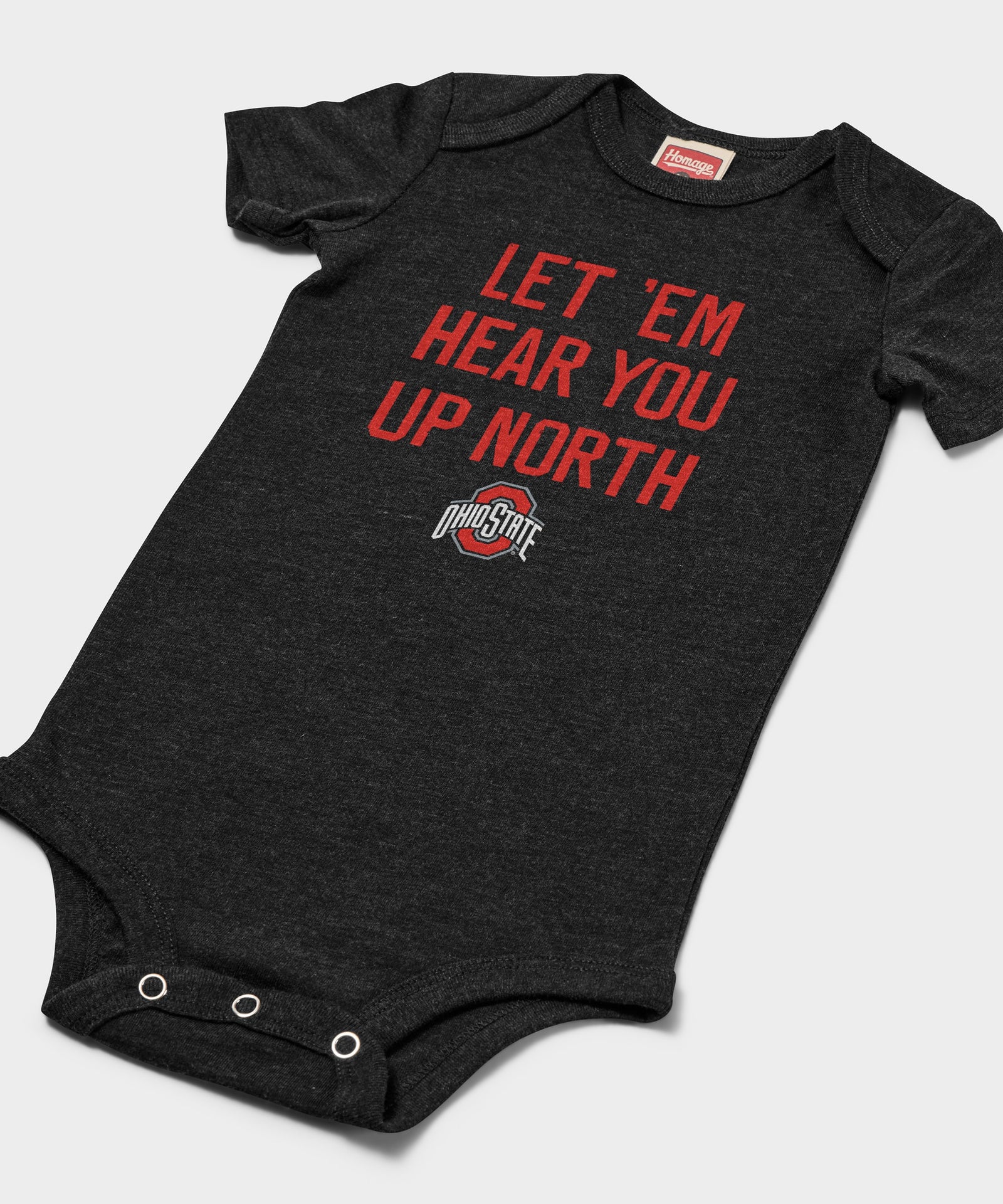 Let 'Em Hear You Up North Baby One Piece