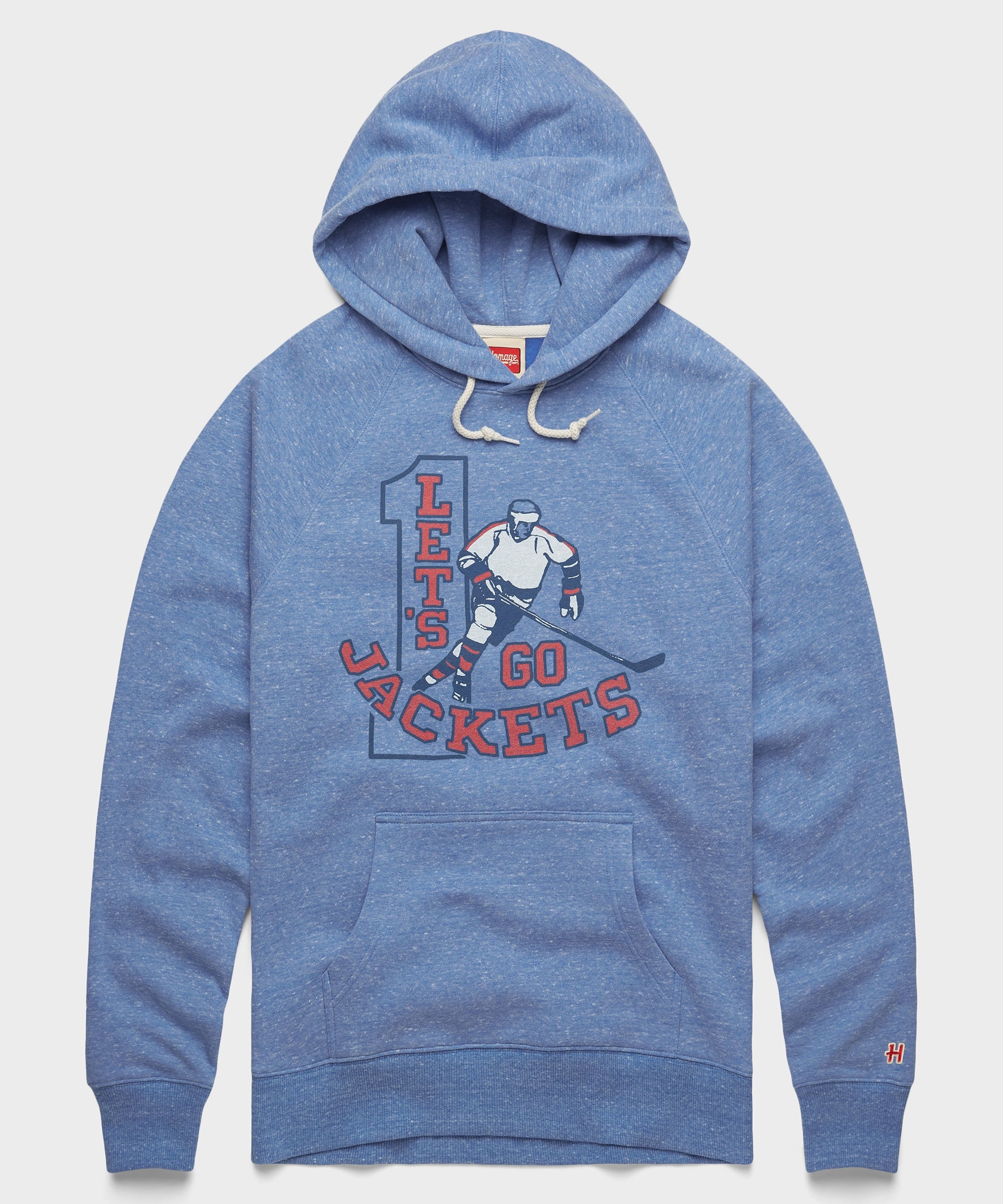 Let's Go Jackets Hoodie Light Blue