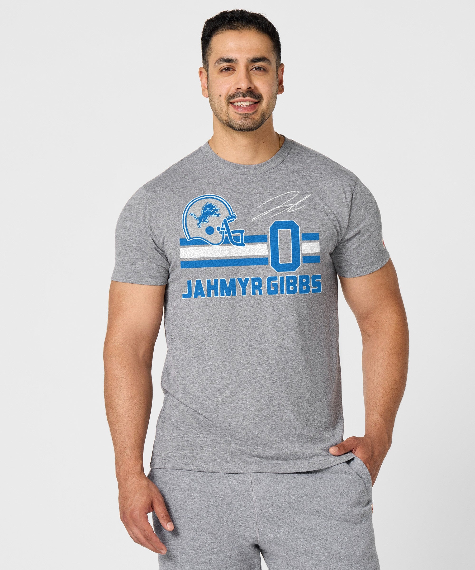 Lions Jahmyr Gibbs Signature Jersey