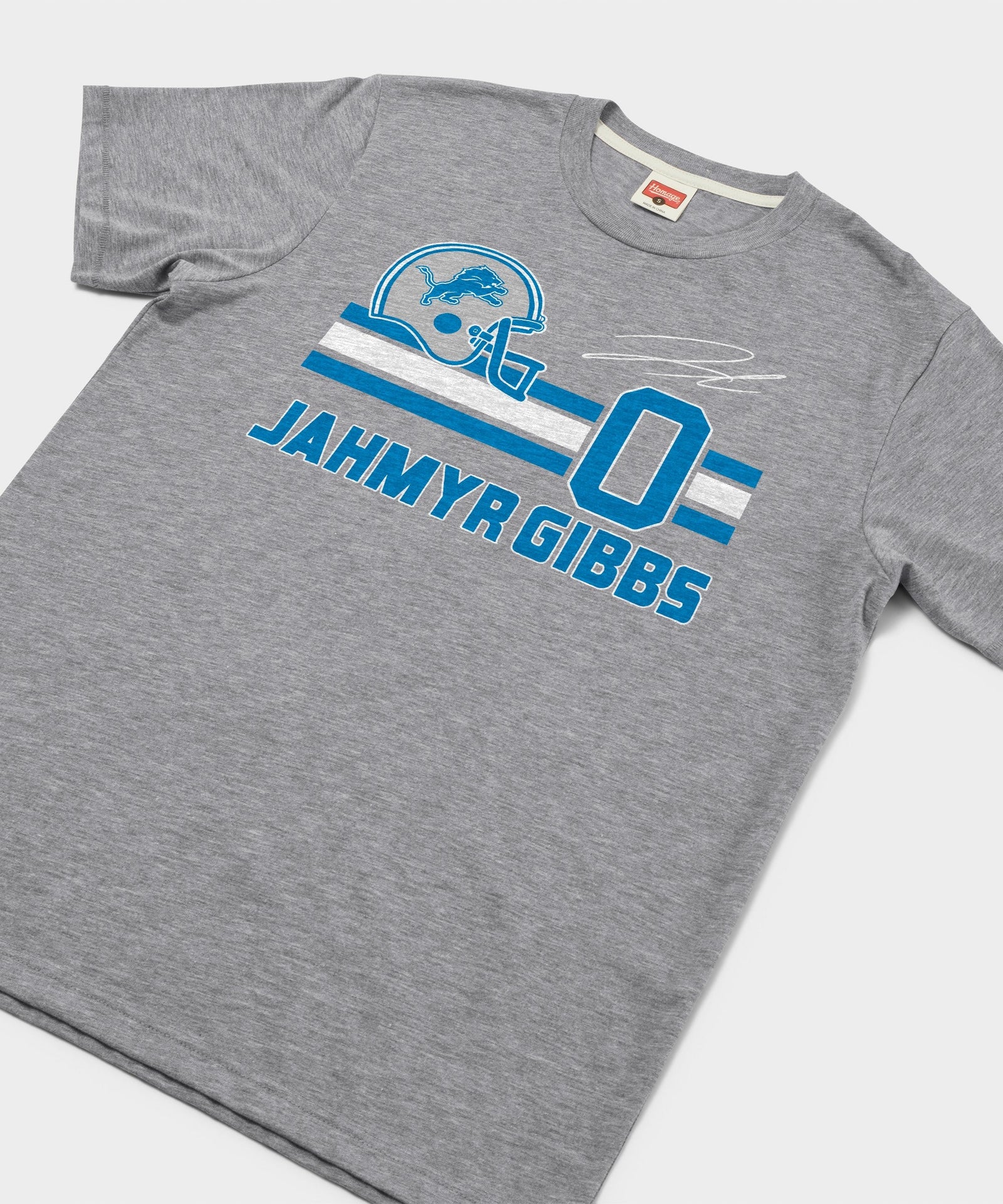 Lions Jahmyr Gibbs Signature Jersey